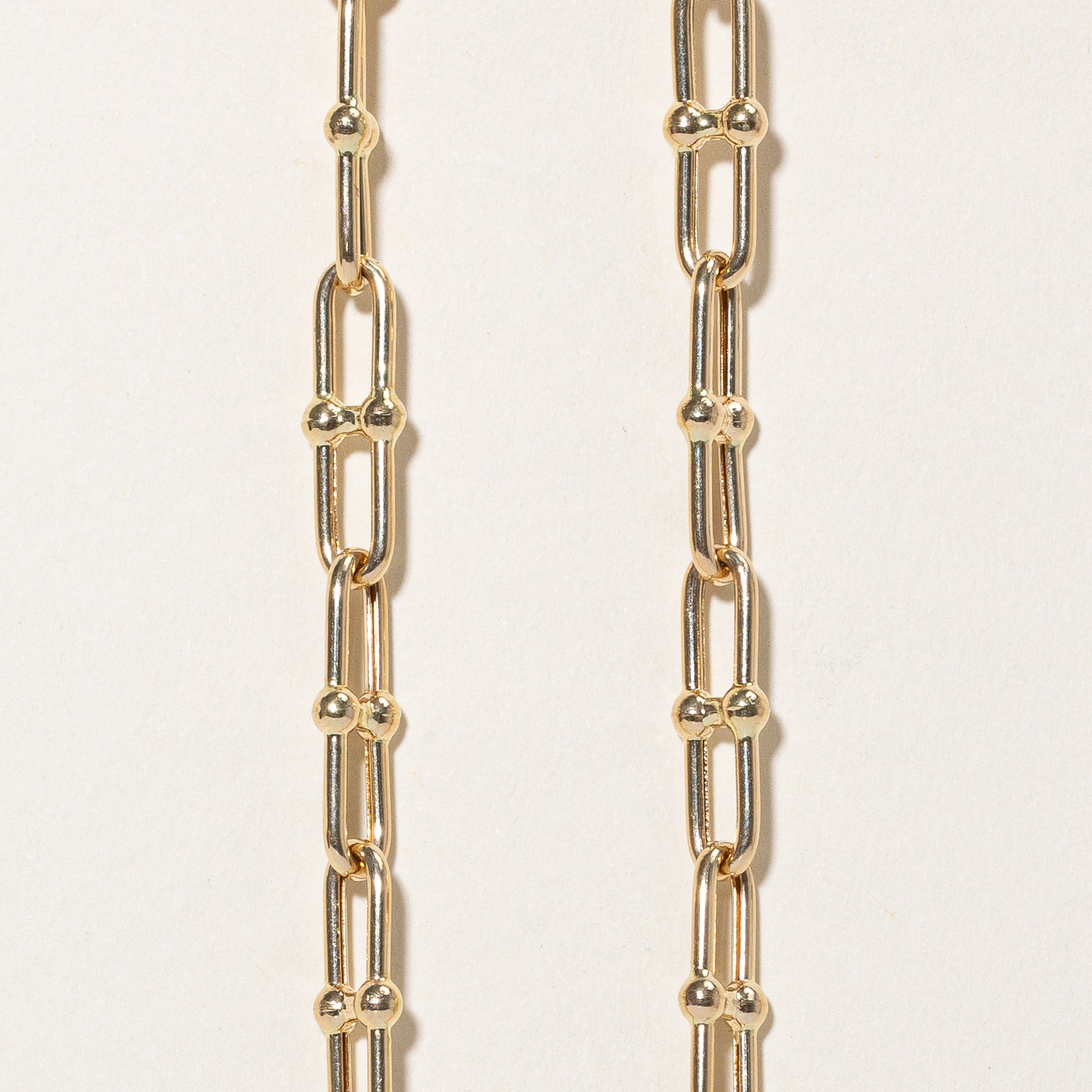 18K Yellow Gold Hardwear Inspired Chain | 6.77mm | 15.5"