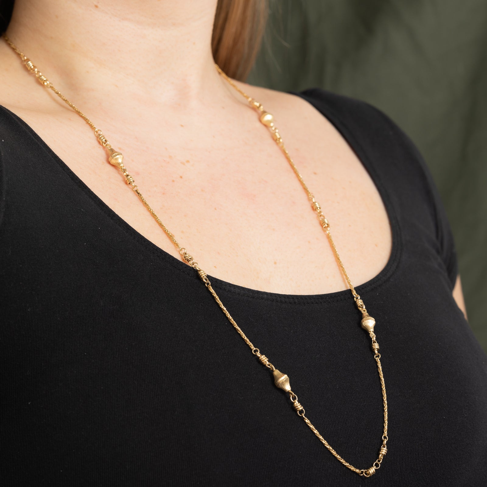 14K Yellow Gold Necklace | 32"