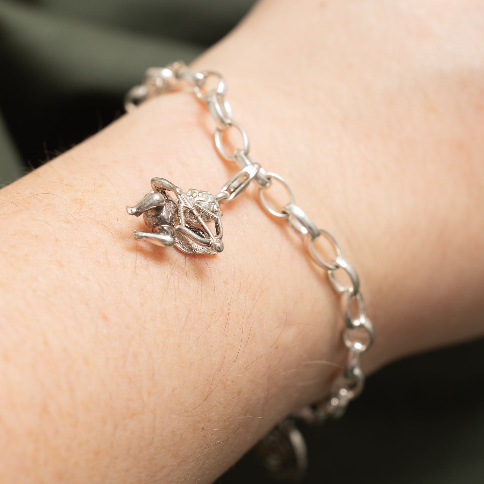 Bracelet à breloque Cupidon en argent « Thomas Sabo » | 5,1 mm | 17,8 cm