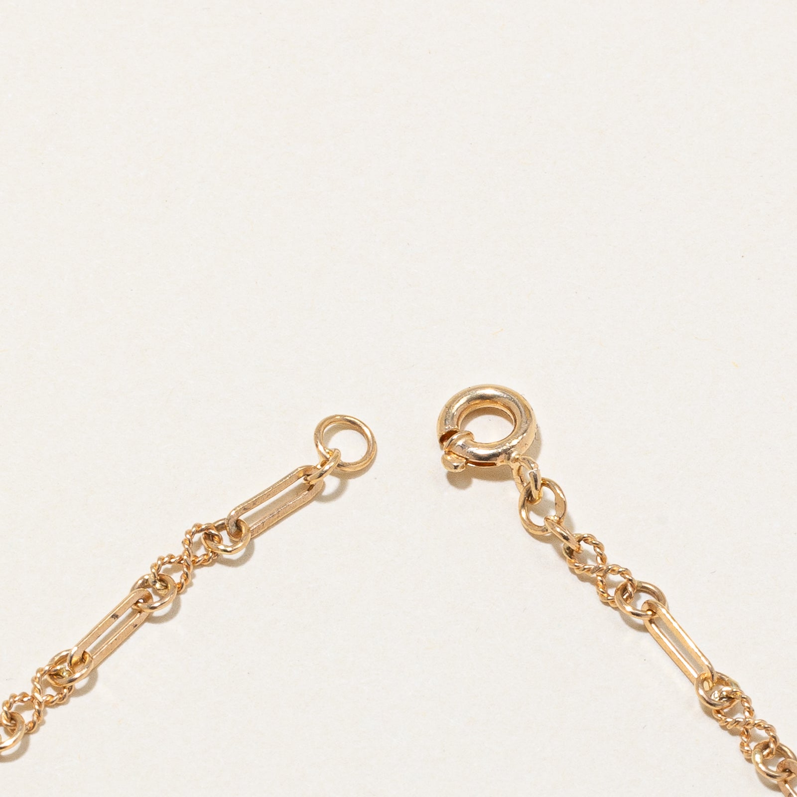 20K Yellow Gold Chain Bracelet | 2.89mm | 7.5"