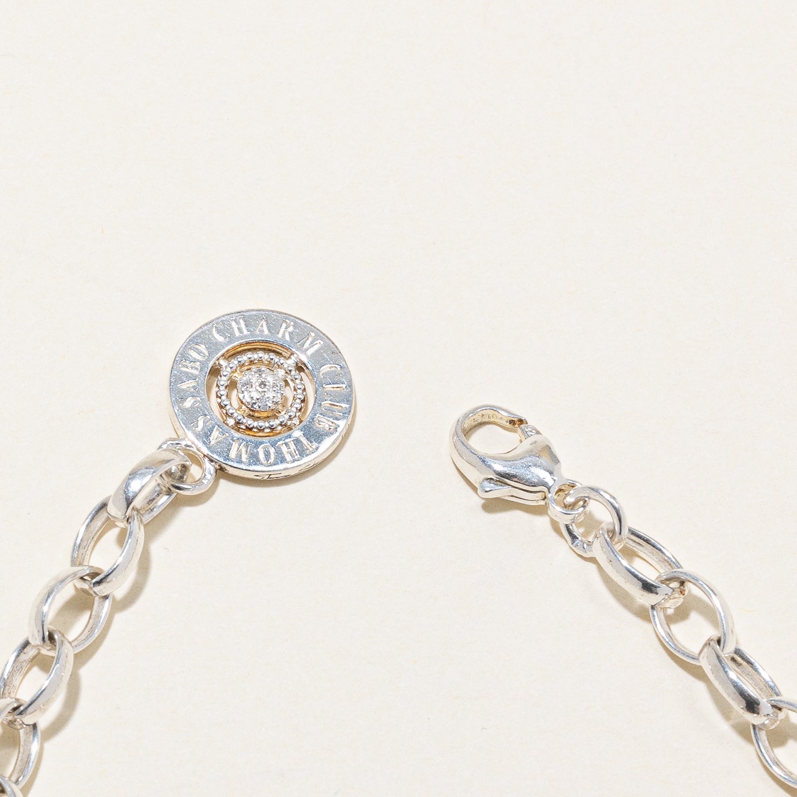 Bracelet à breloque Cupidon en argent « Thomas Sabo » | 5,1 mm | 17,8 cm