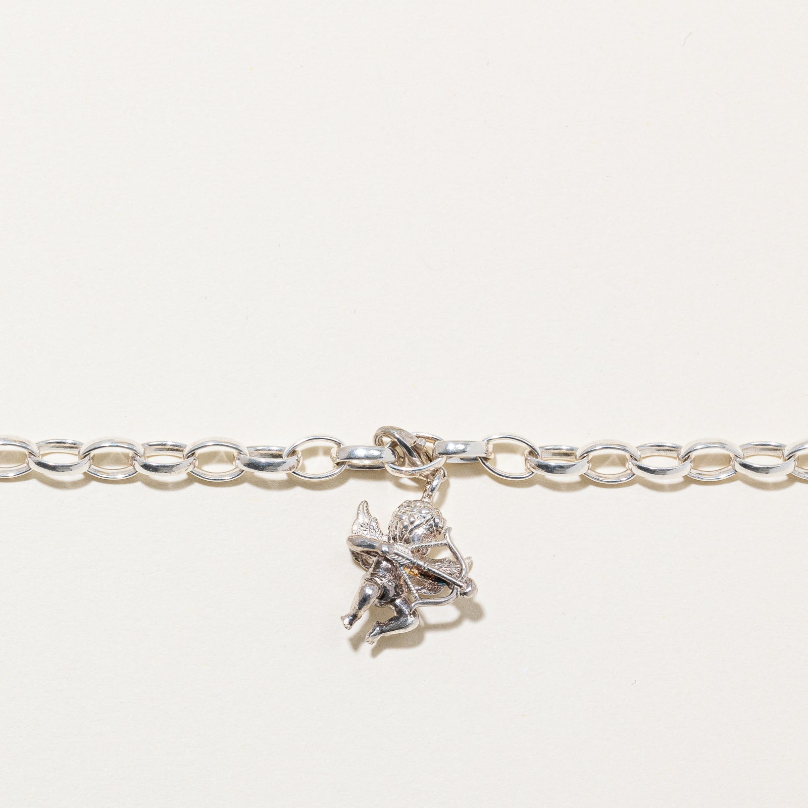Bracelet à breloque Cupidon en argent « Thomas Sabo » | 5,1 mm | 17,8 cm