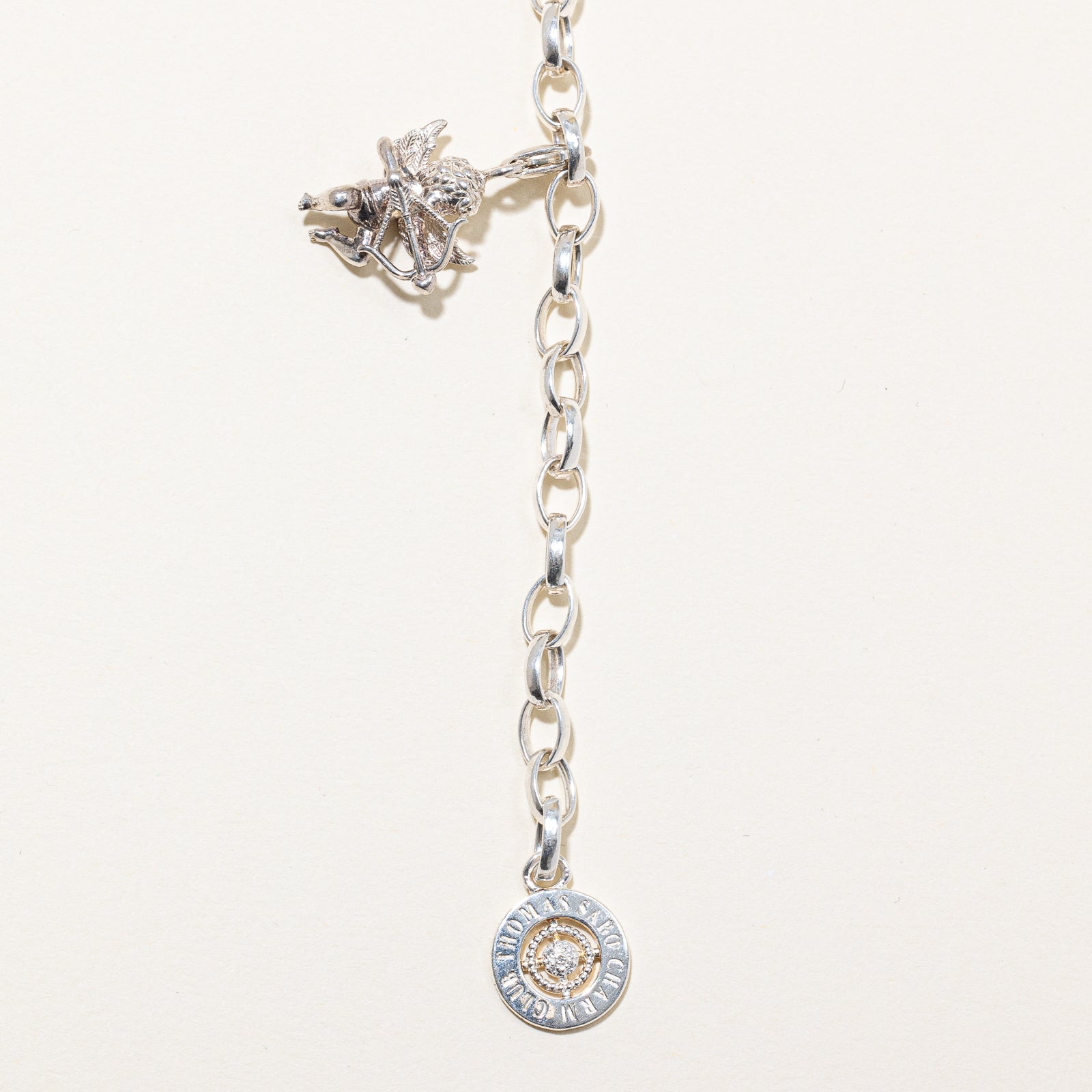 Bracelet à breloque Cupidon en argent « Thomas Sabo » | 5,1 mm | 17,8 cm