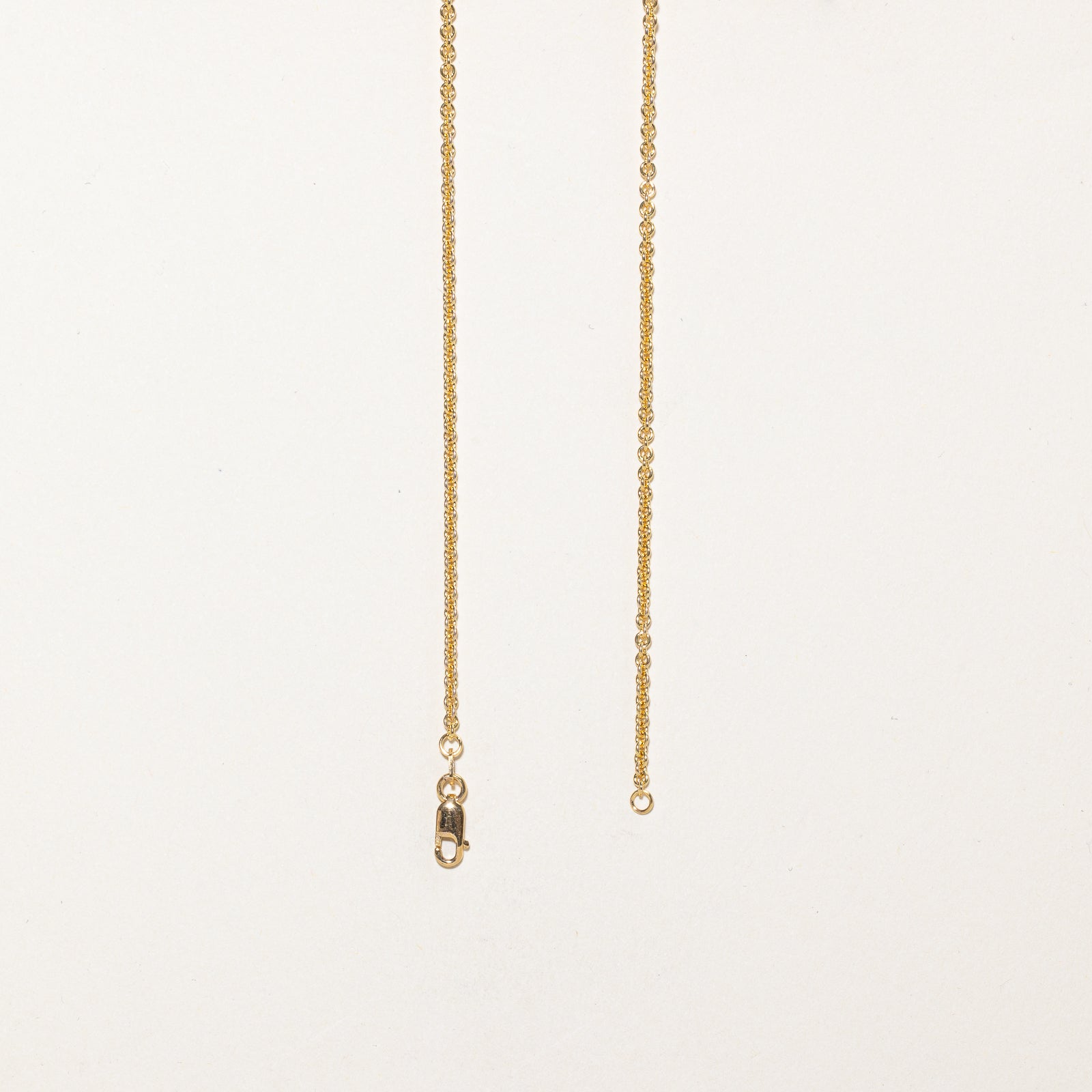 Chaîne à maillons câble en or jaune 14 carats | 1,90 mm | 45,7 cm