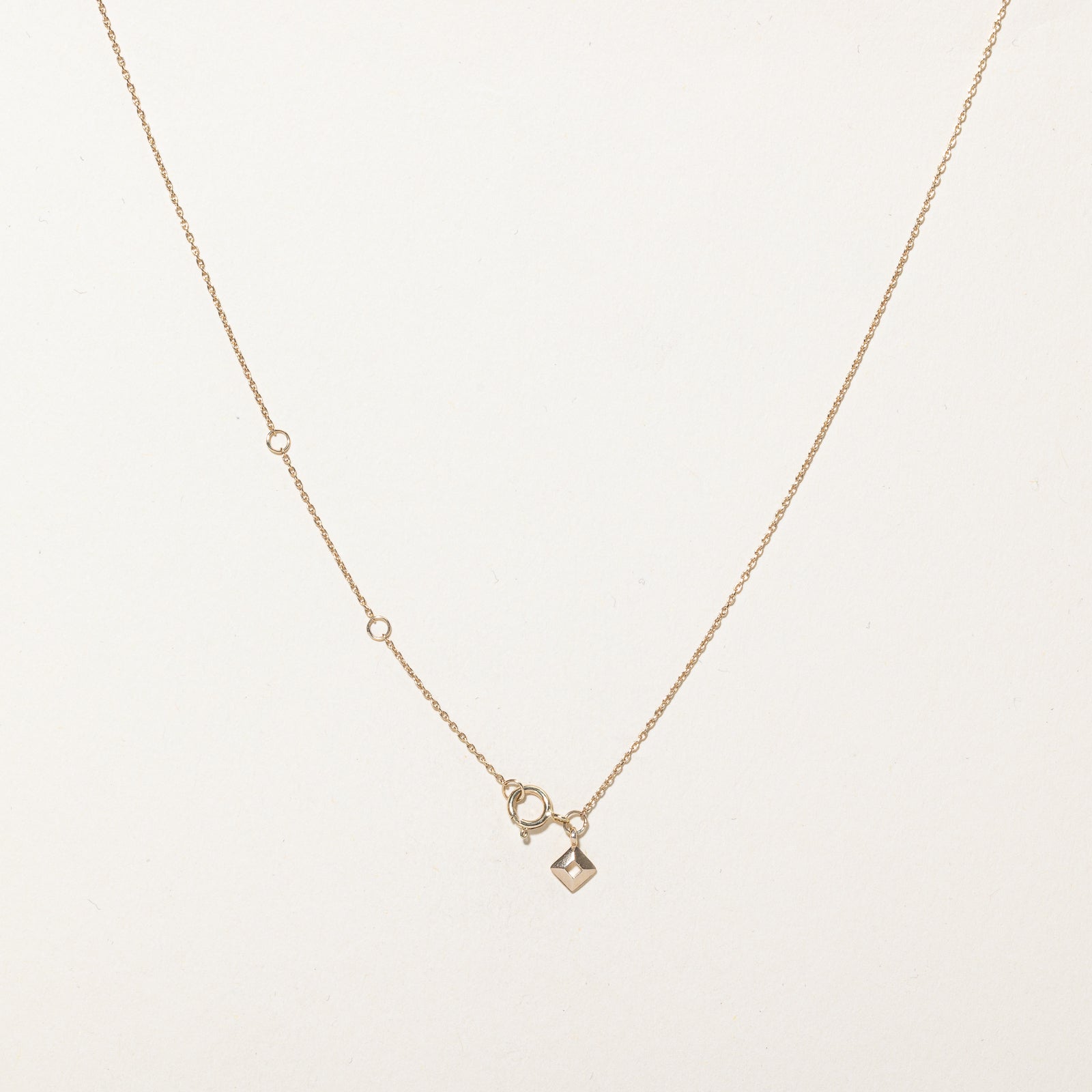 10K Yellow Gold Cable Link Chain | 0.85mm | 18"