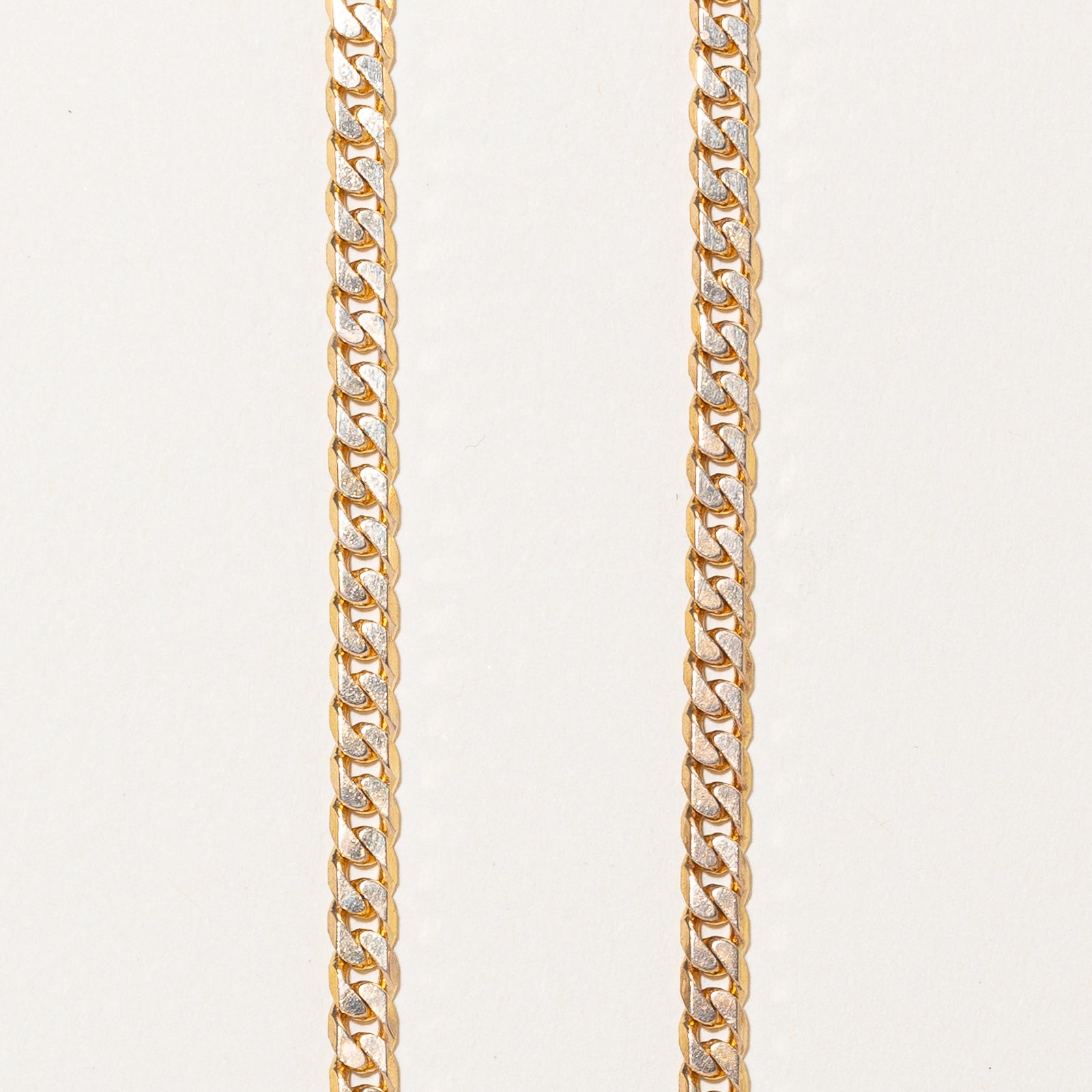 'Birks' 14K Yellow Gold Curb Link Chain | 3.89mm | 26"