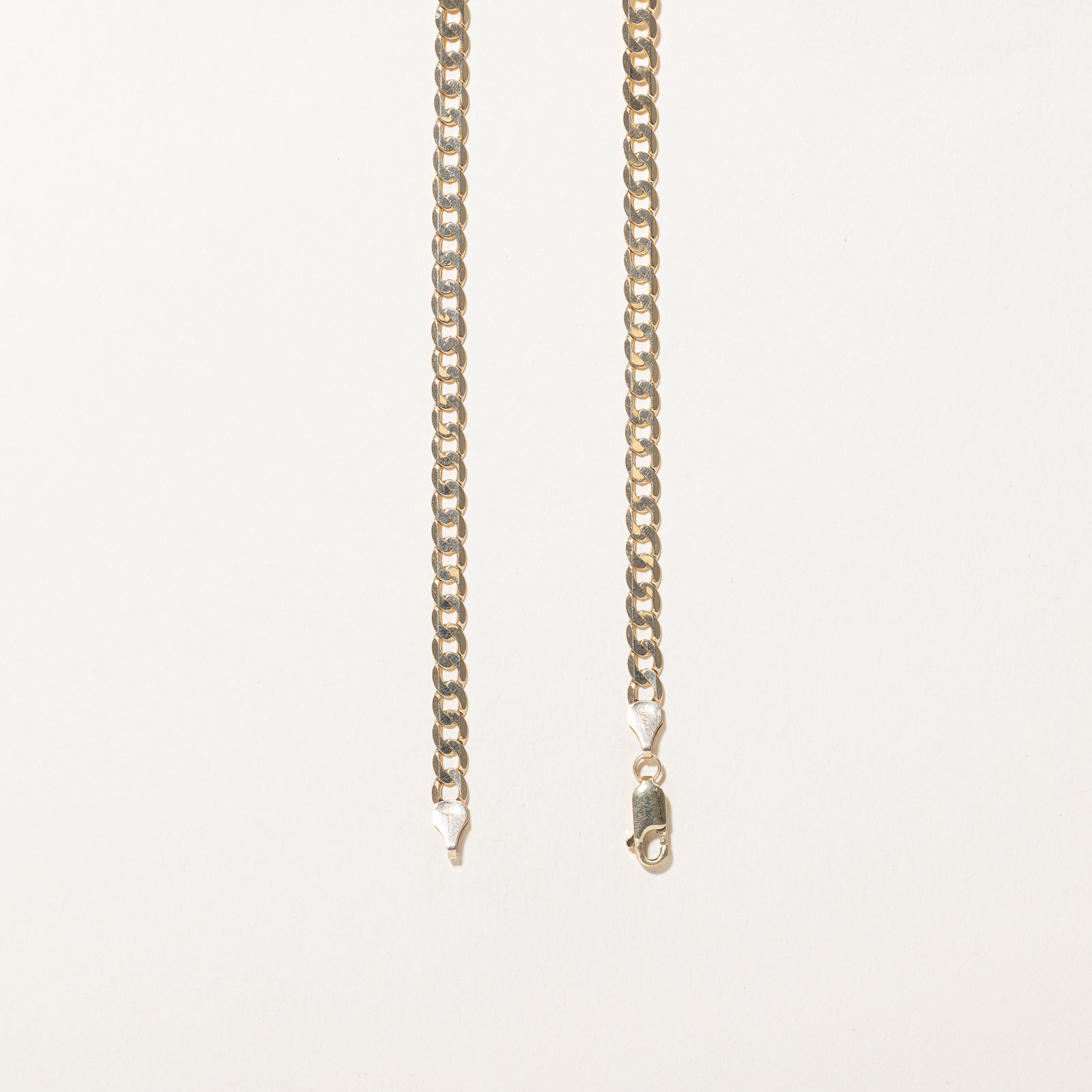 10K Yellow Gold Curb Link Chain | 4.45mm | 22.5"