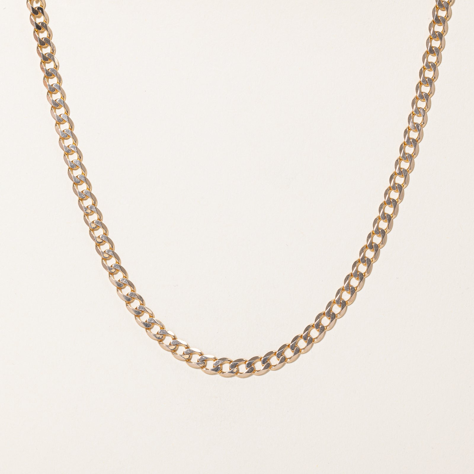 10K Yellow Gold Curb Link Chain | 5.37mm | 23.5"