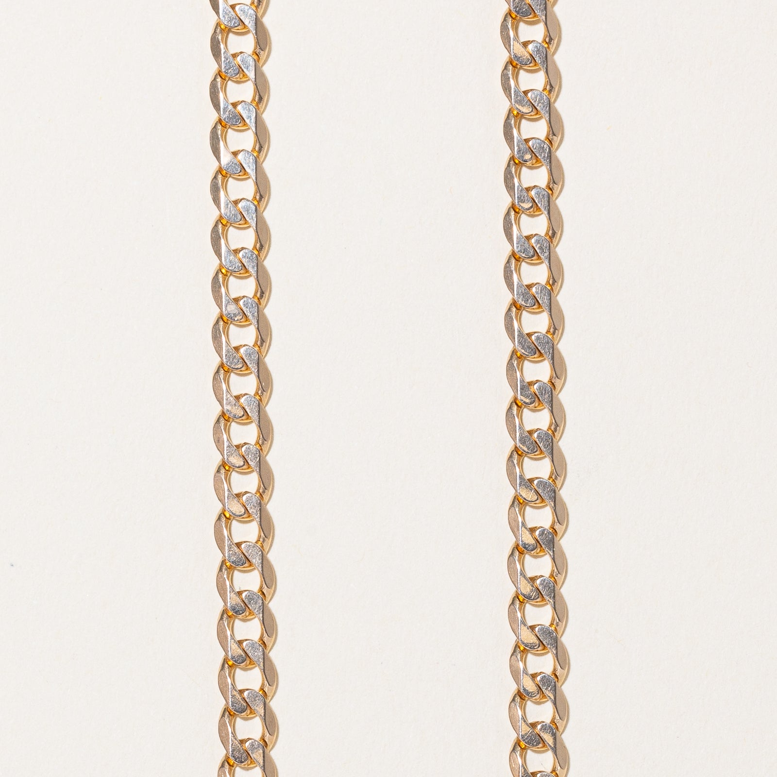 10K Yellow Gold Curb Link Chain | 5.37mm | 23.5"