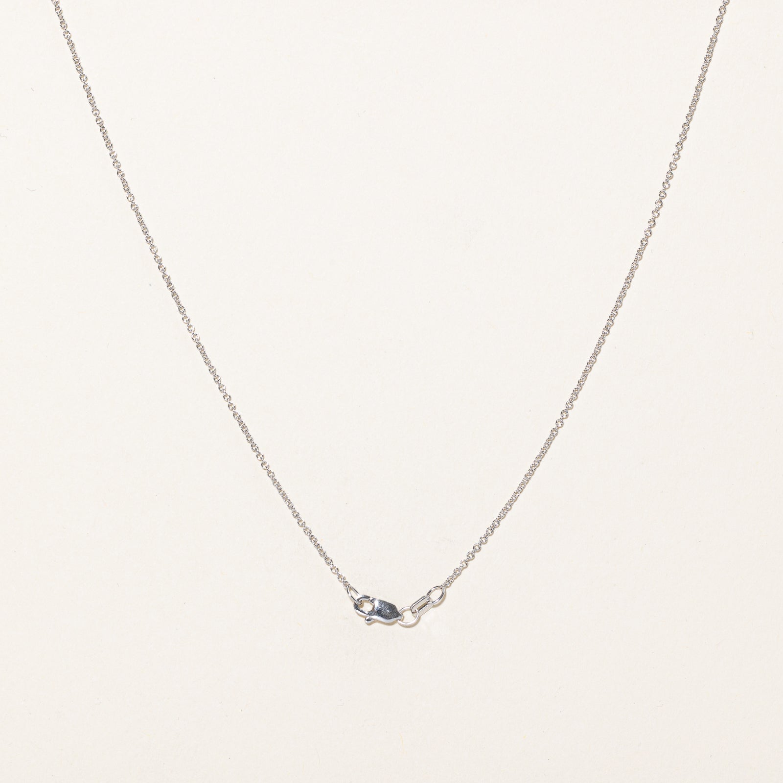 'Effy' 14K White Gold Cable Link Chain | 1.21mm | 18"