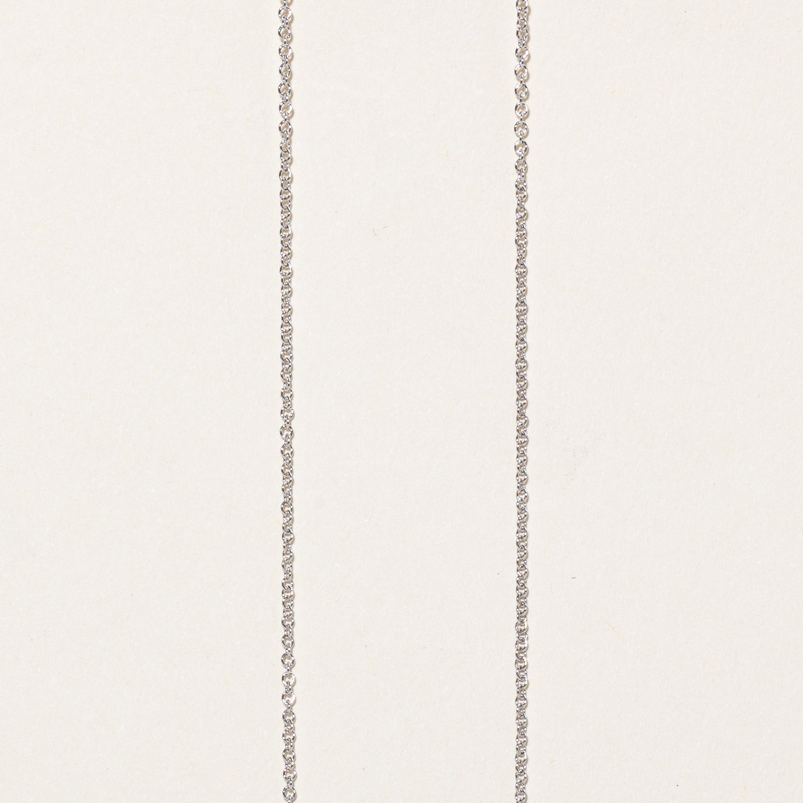 'Effy' 14K White Gold Cable Link Chain | 1.21mm | 18"