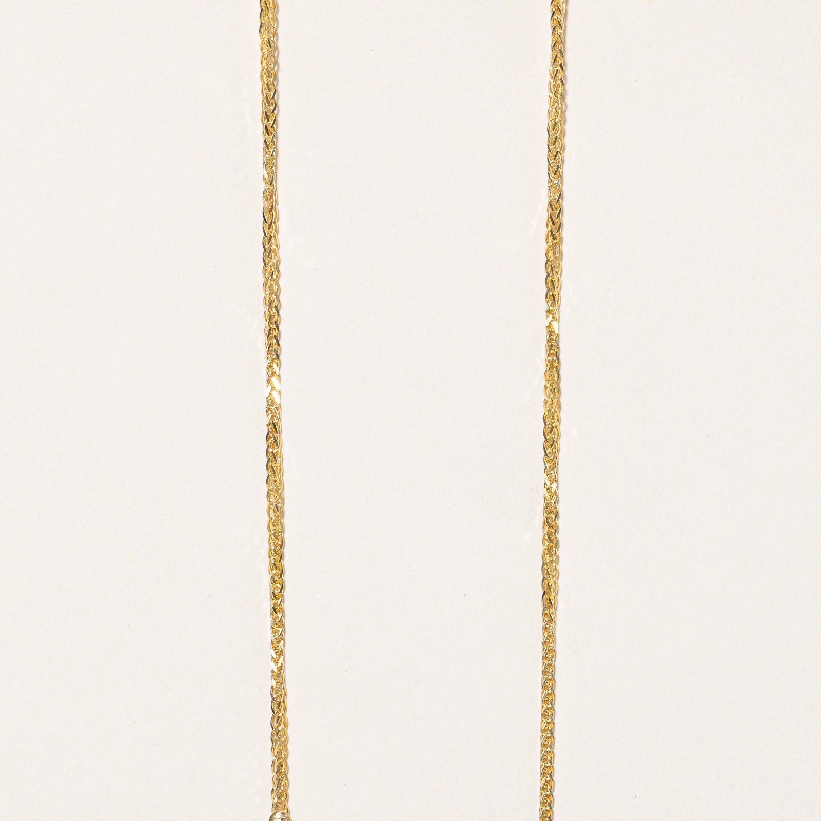 14K Yellow Gold Wheat Chain | 1.19mm | 18"