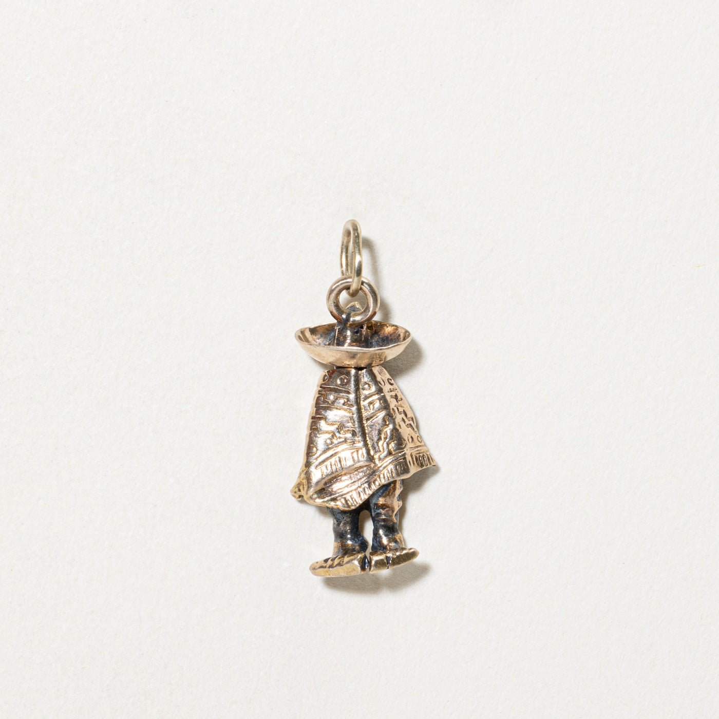 10K Yellow Gold Mexican Bandito Charm