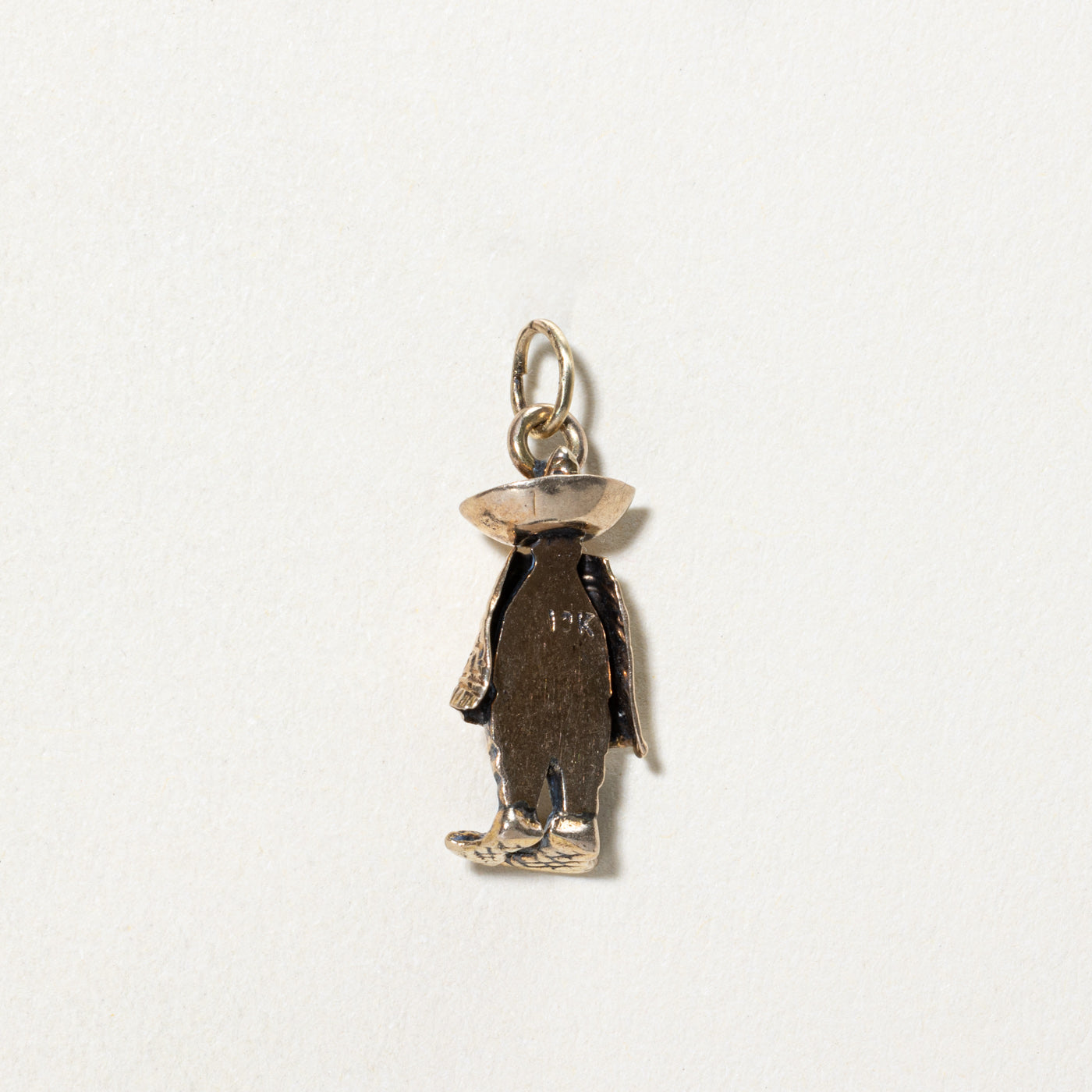 10K Yellow Gold Mexican Bandito Charm