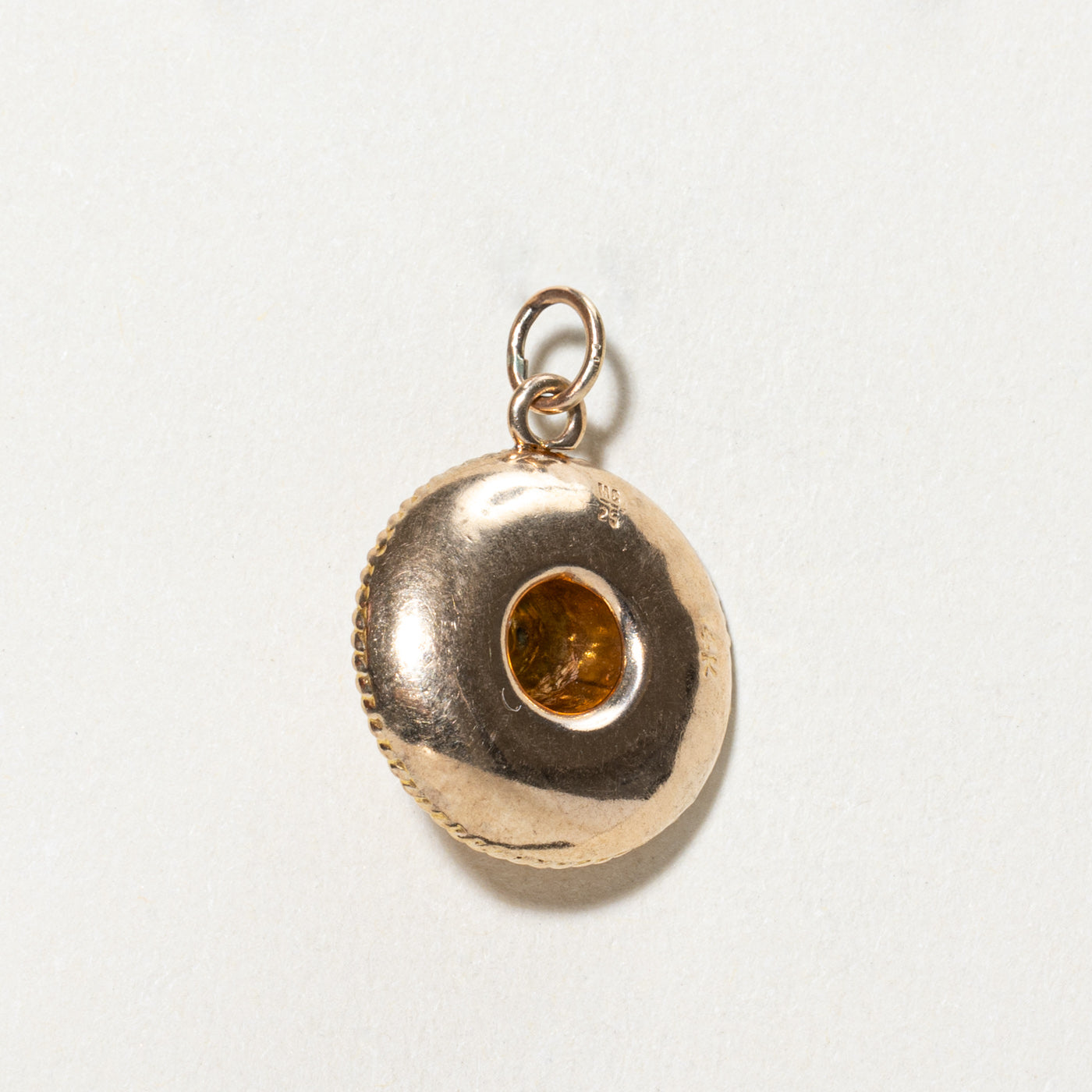 14K Yellow Gold Sombrero Charm