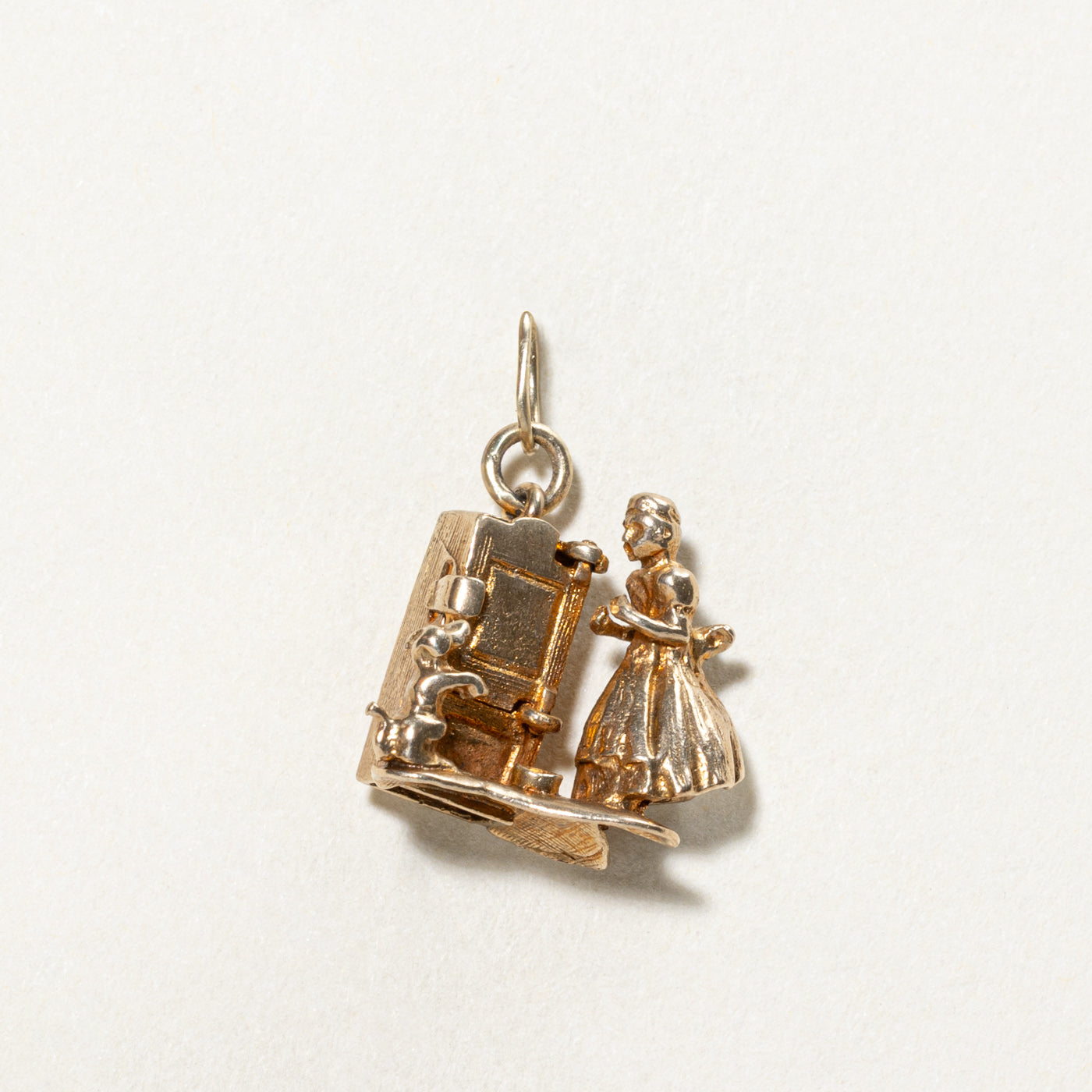 1959 London 9K Yellow Gold Interactive Charm