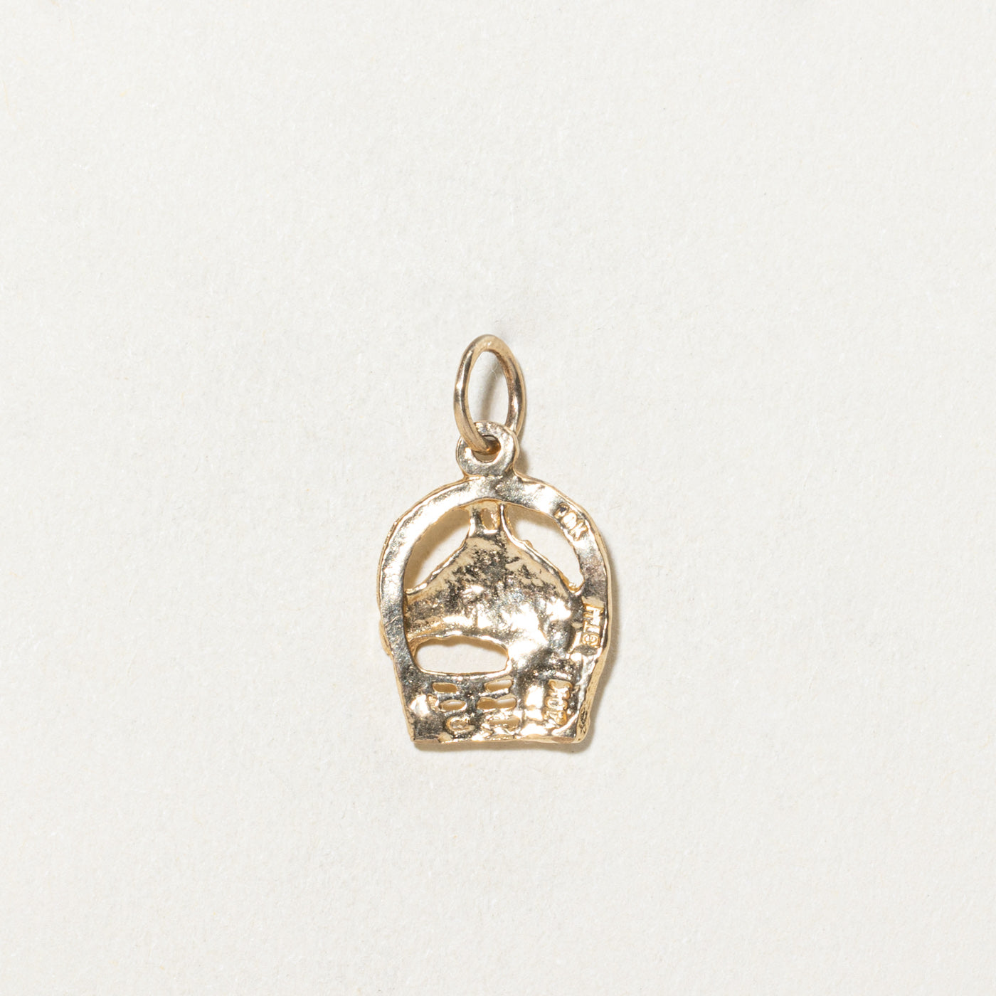 10K Yellow Gold Horse Charm
