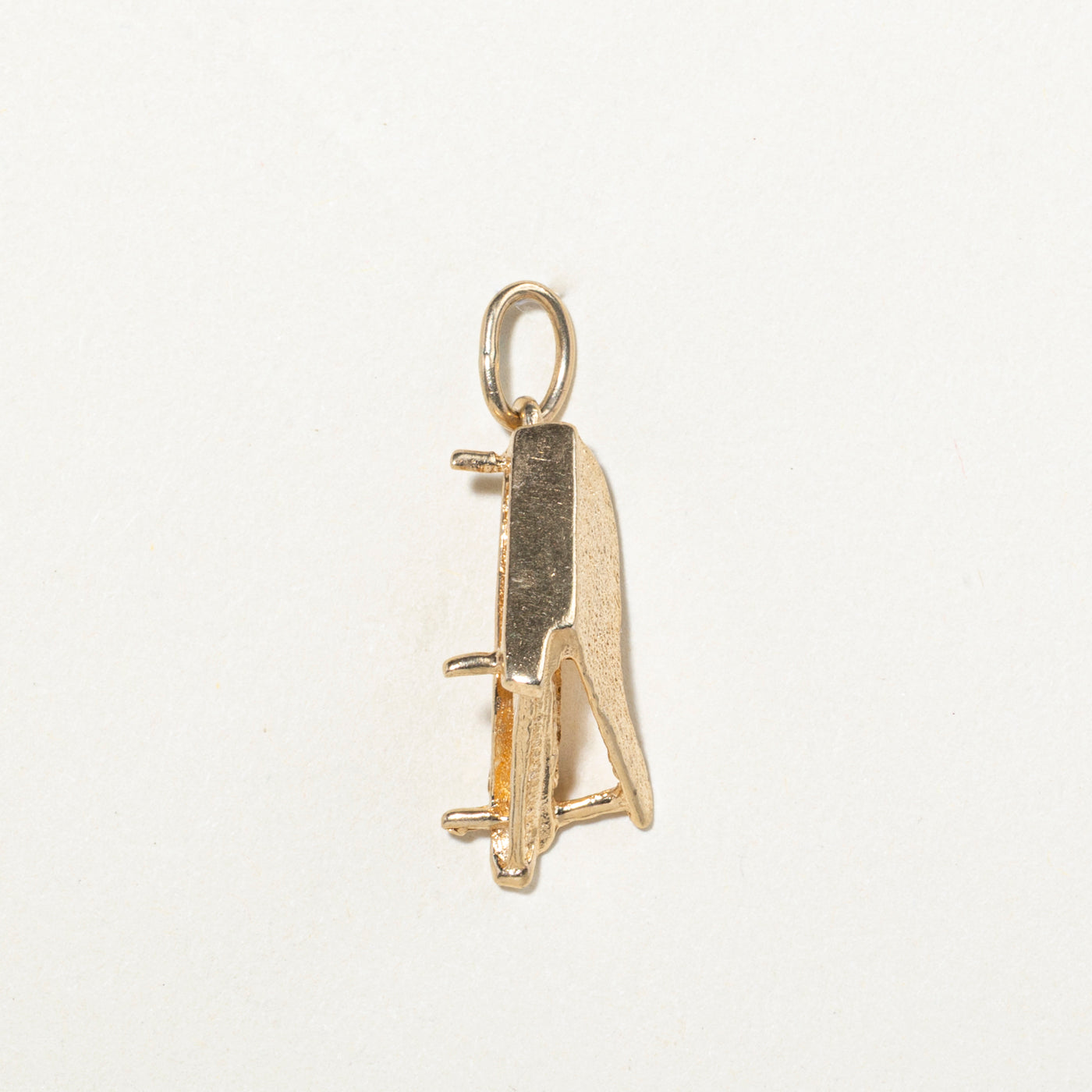 10k Yellow Gold Grand Piano Charm