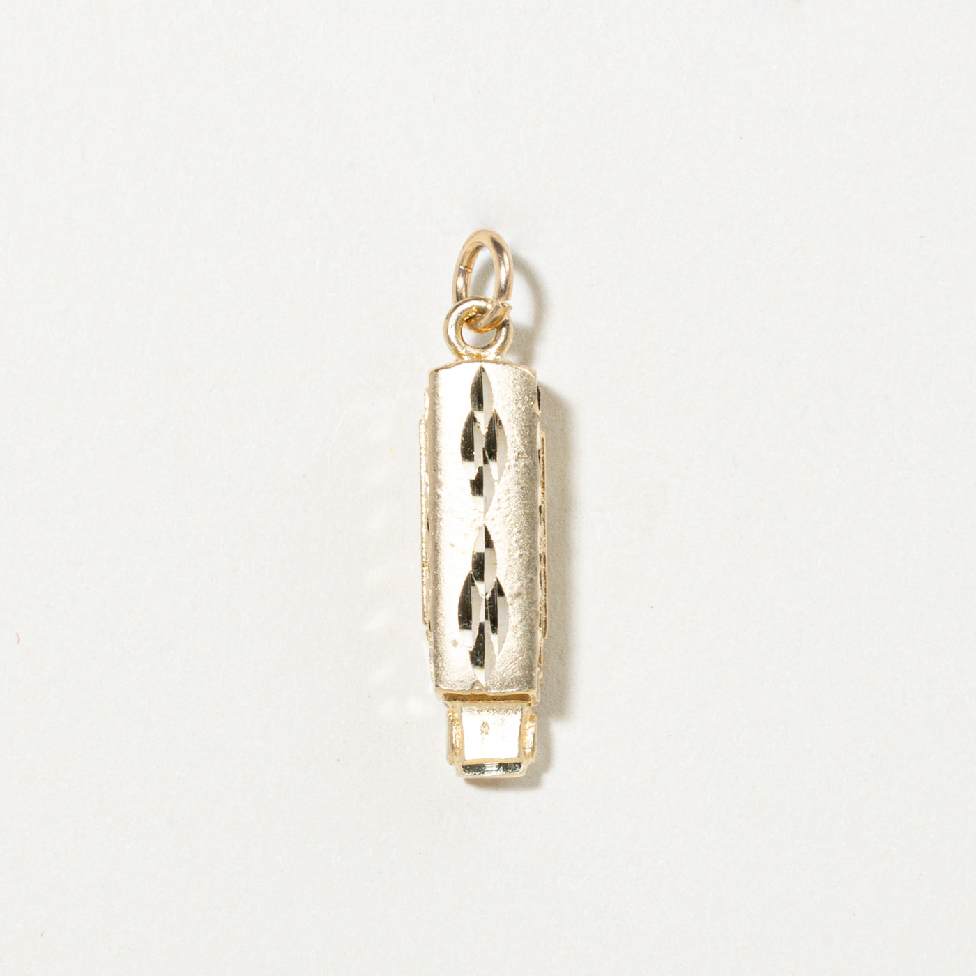 10k Yellow Gold School Bus Charm