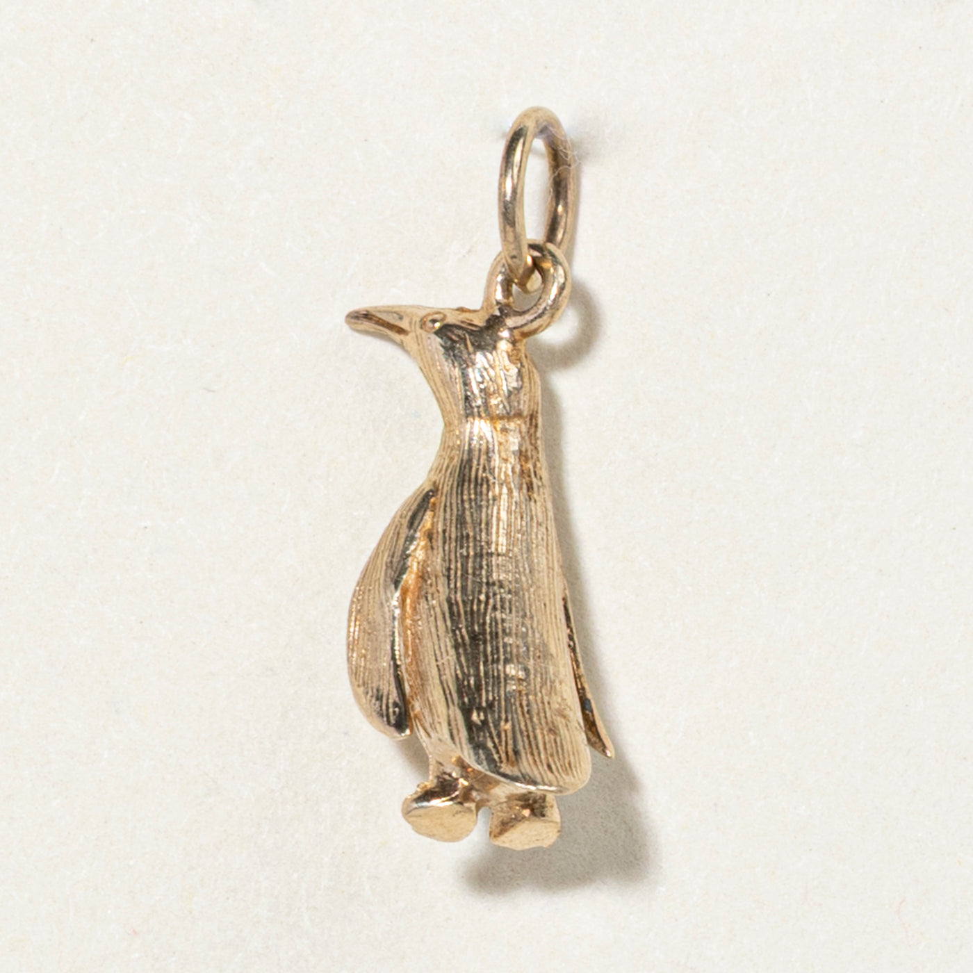 9k Yellow Gold Penguin Charm