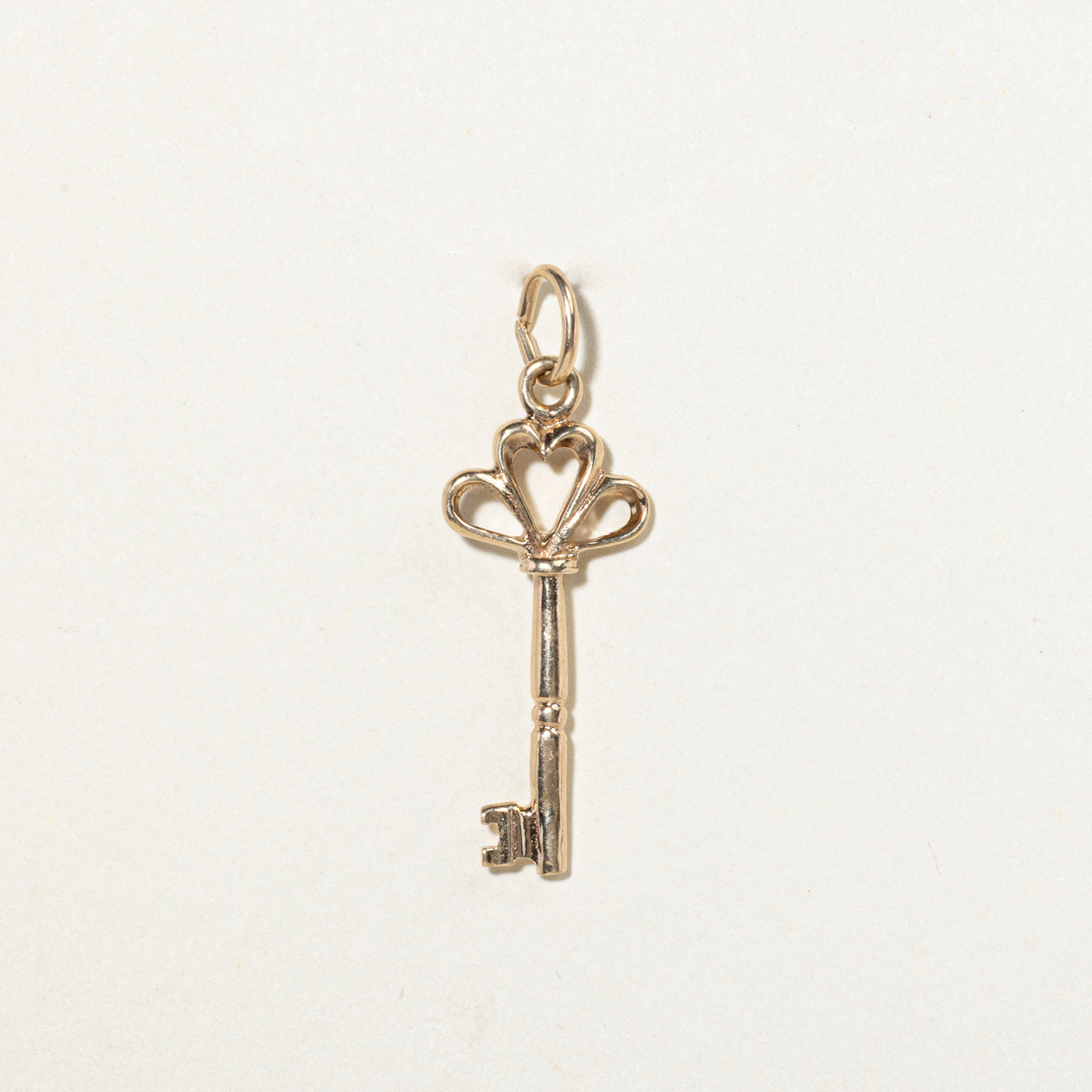 10k Yellow Gold Key Charm