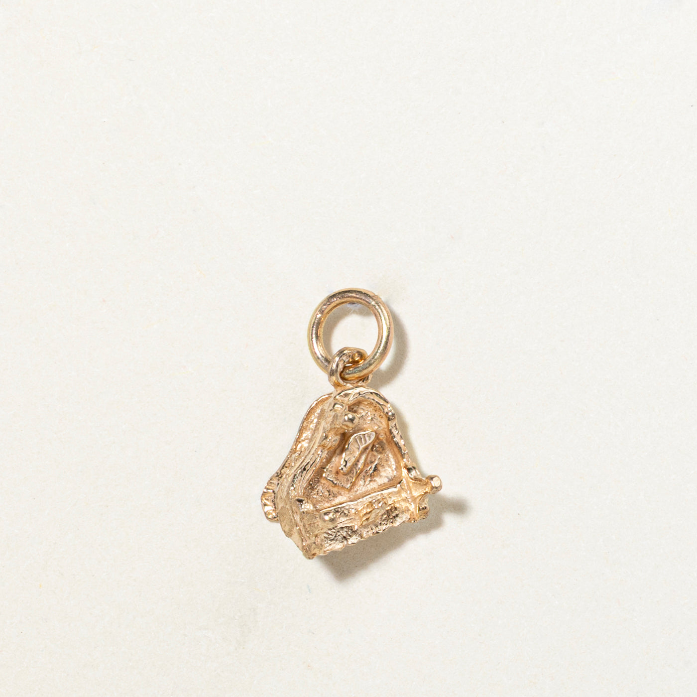9K Yellow Gold Piano Charm