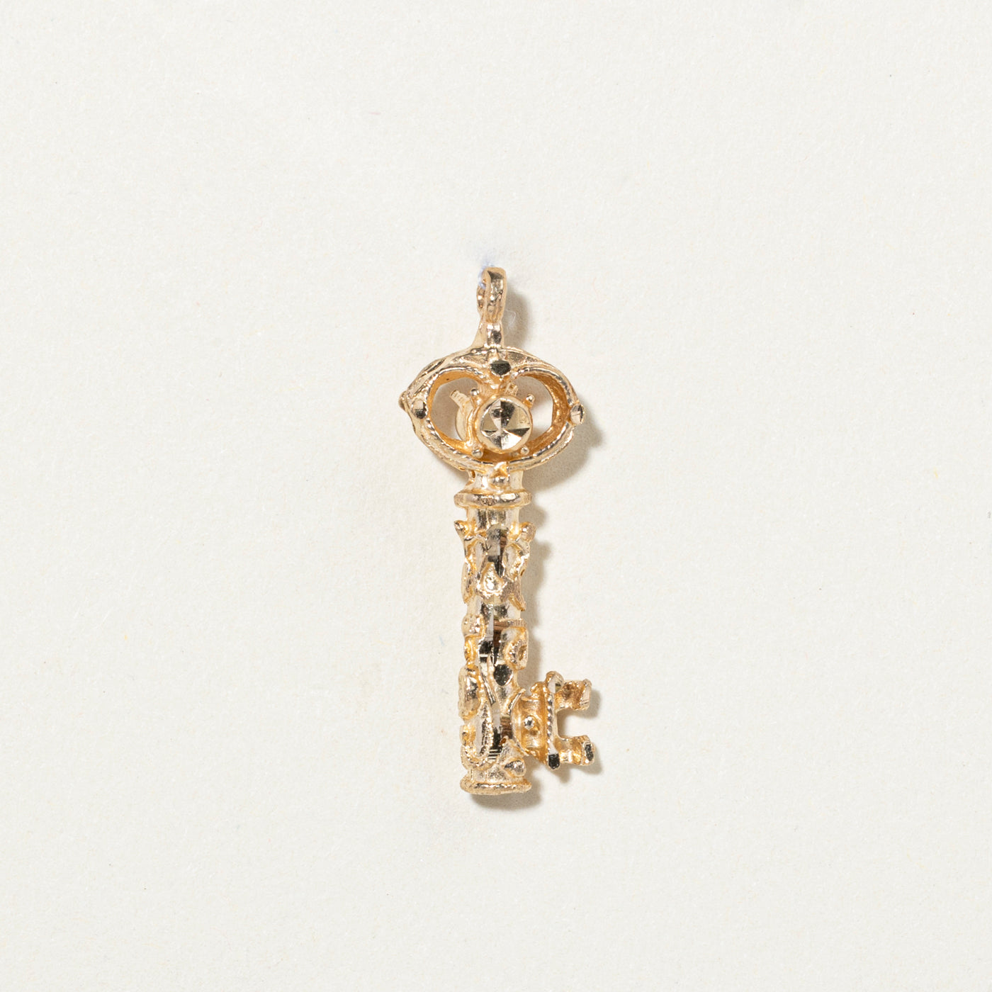 10k Yellow Gold Key Charm