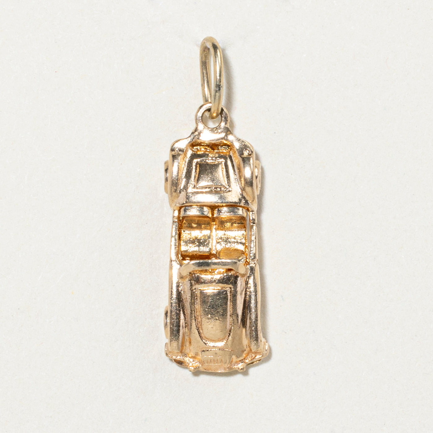 10k Yellow Gold Car Charm
