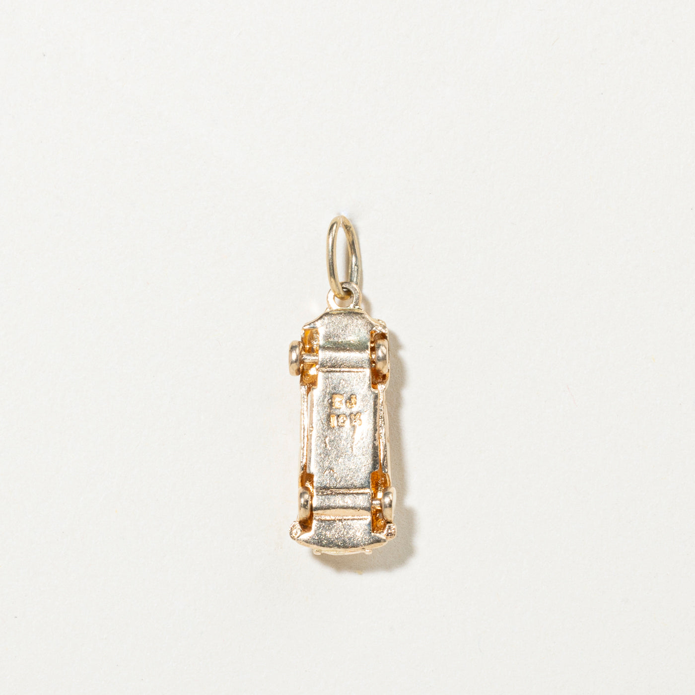 10k Yellow Gold Car Charm
