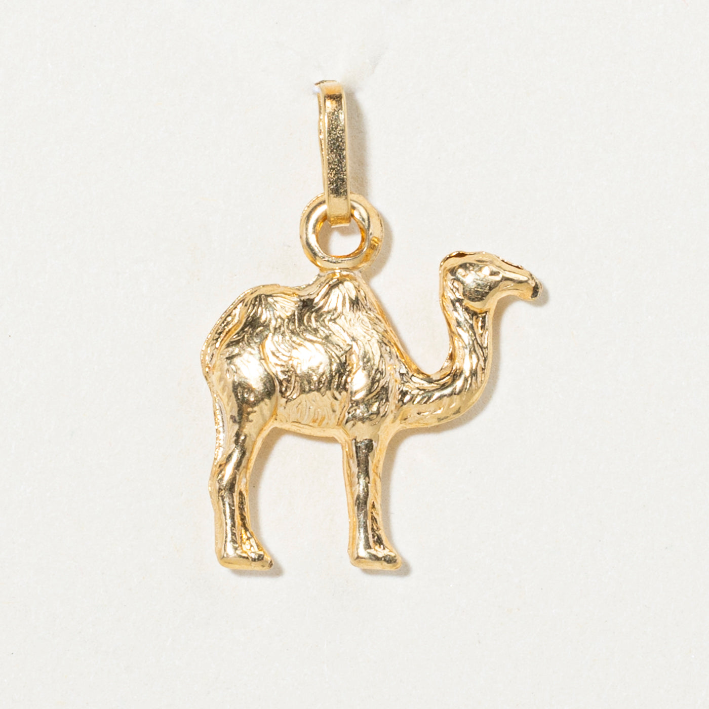 18k Yellow Gold Camel Charm
