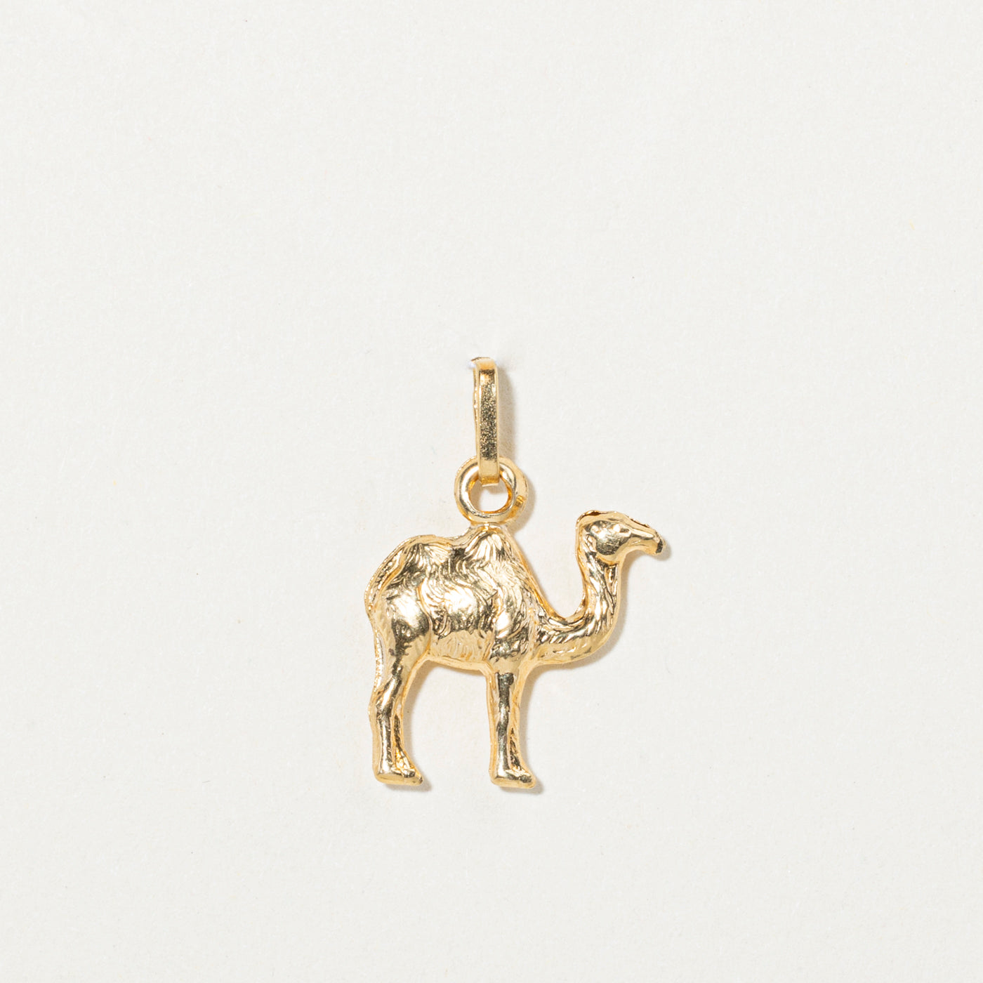 18k Yellow Gold Camel Charm
