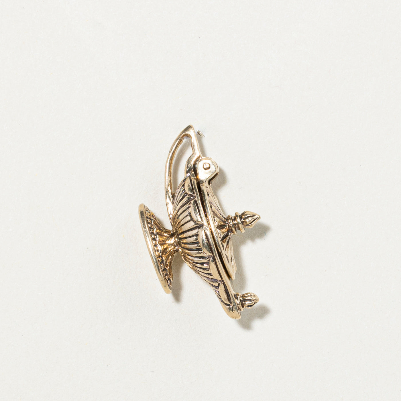 10k Yellow Gold Genie Lamp Charm