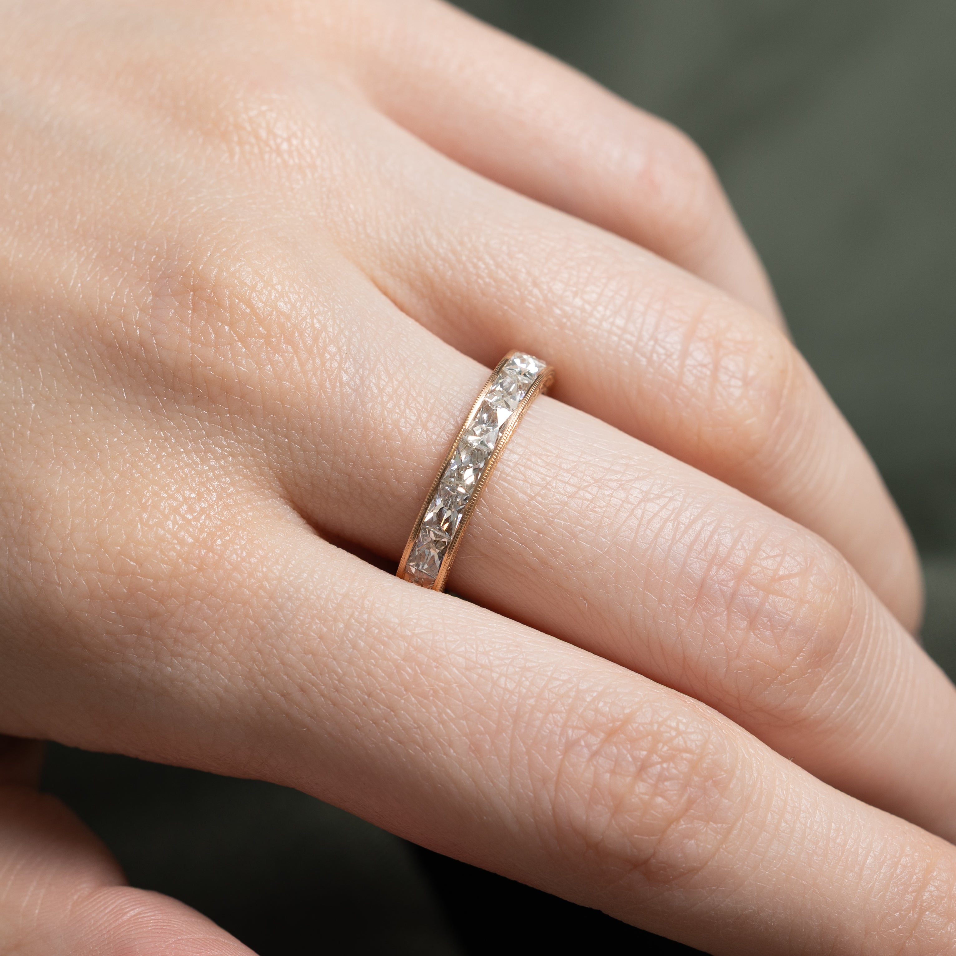 2016 London 18K Semi Eternity Diamond Band | 1.50ctw | SZ 7