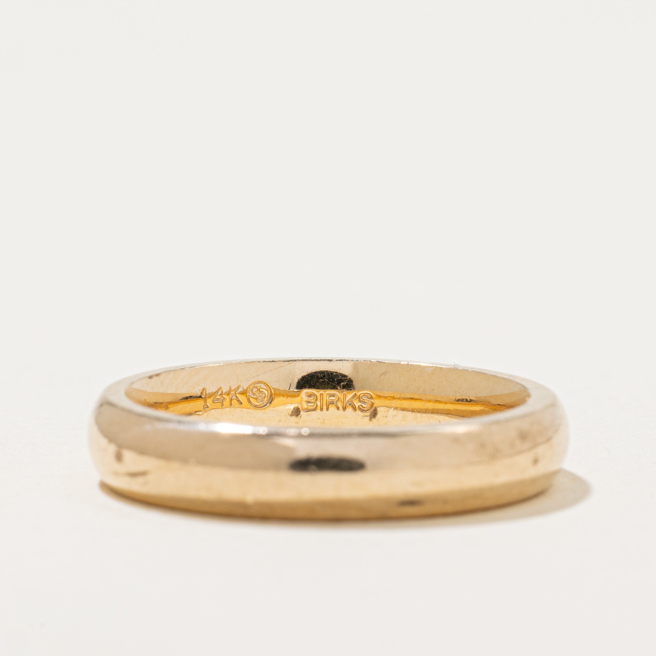 'Birks' 14k Yellow Gold Band | 3.75mm | SZ 5.75