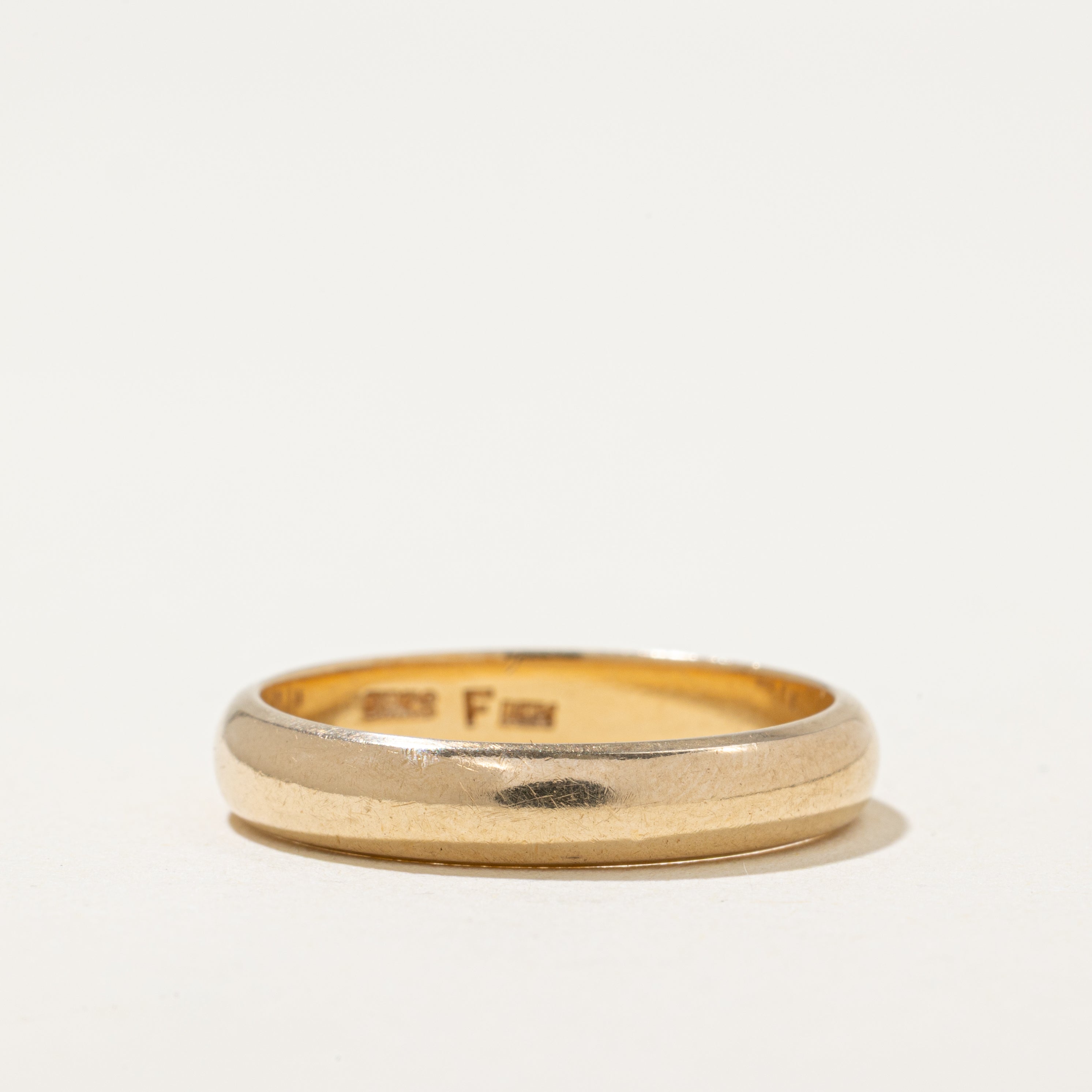 'Birks' 14k Yellow Gold Band | 4mm | SZ 9