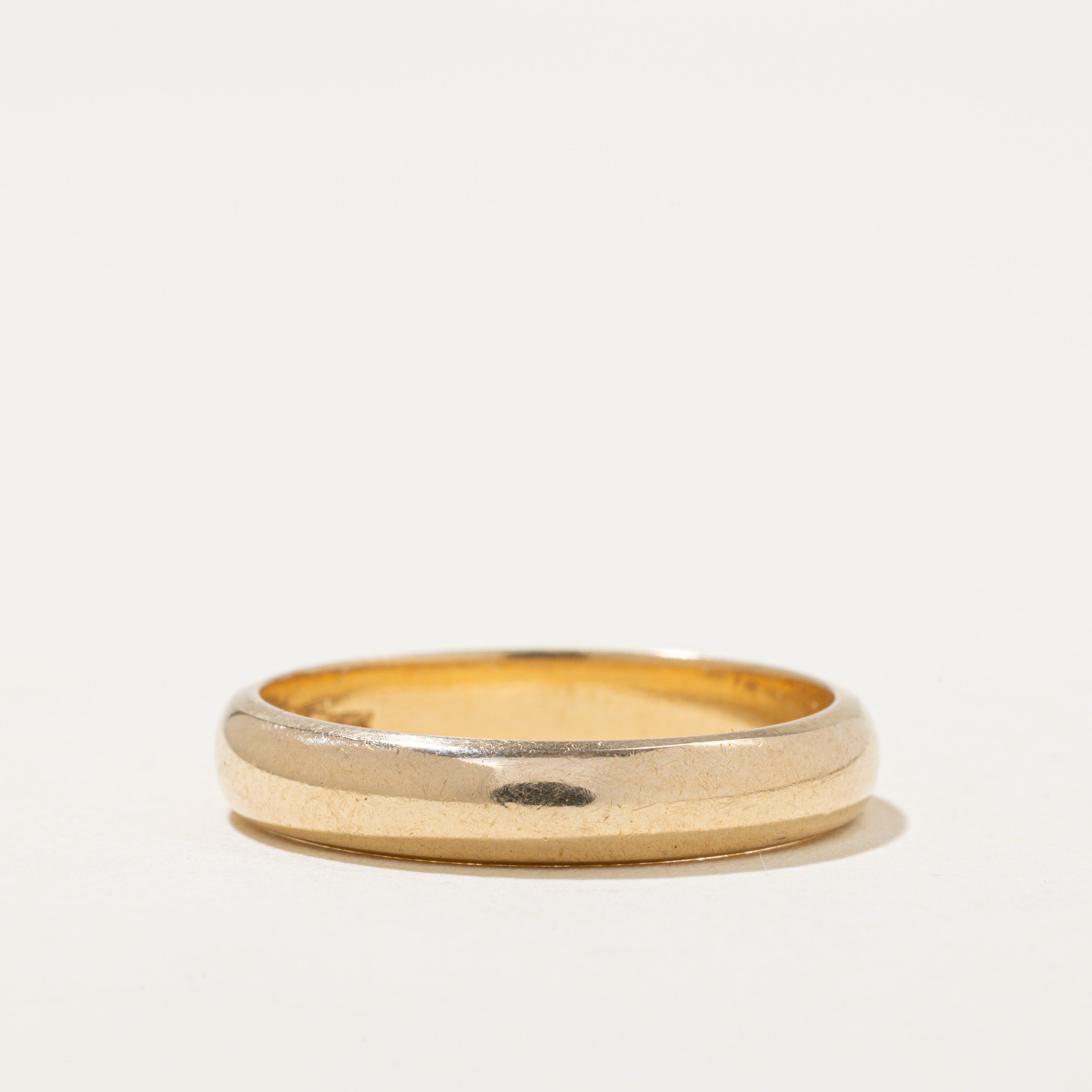 'Birks' 14k Yellow Gold Band | 4mm | SZ 9