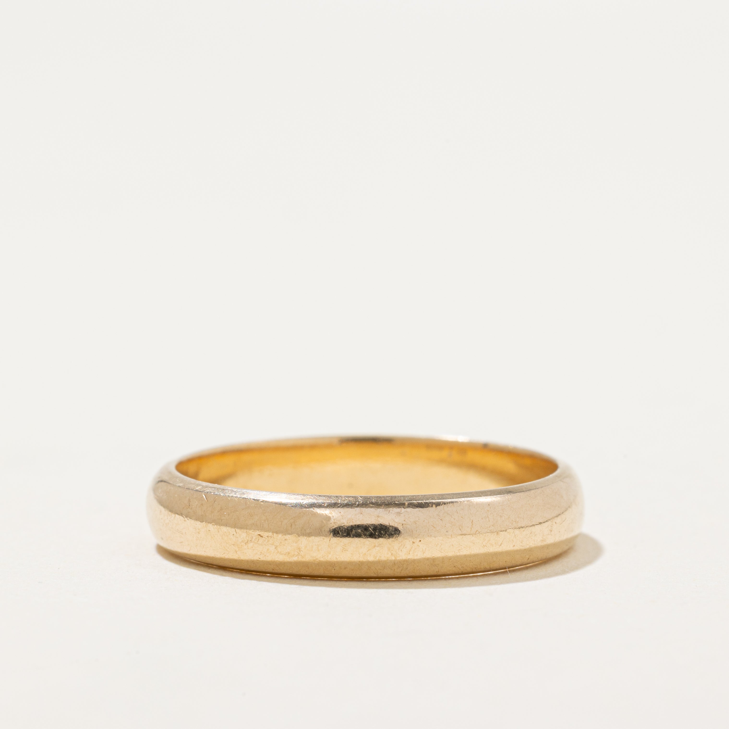 'Birks' 14k Yellow Gold Band | 4mm | SZ 9