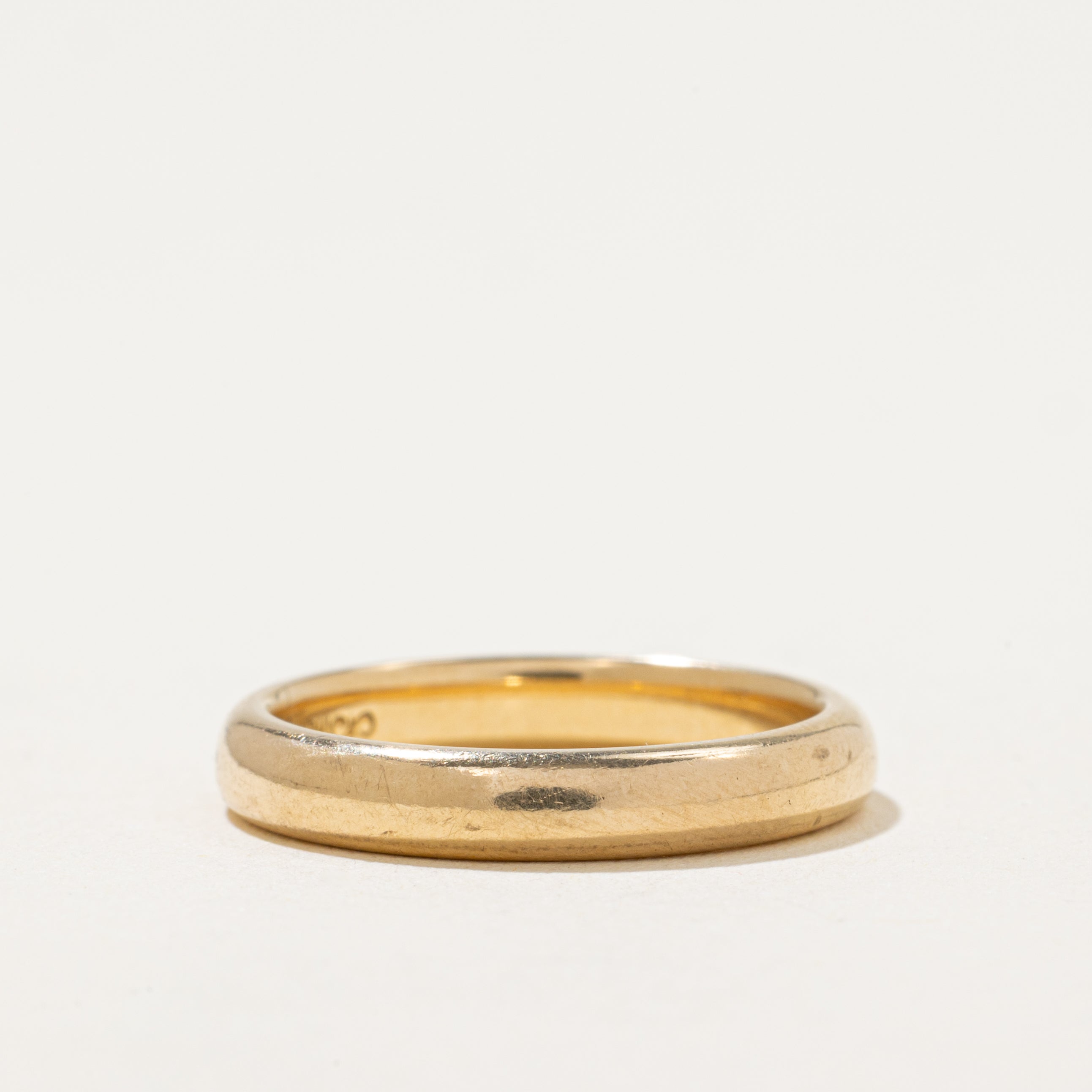 'Birks' 18k Yellow Gold Thin Band | 3mm | SZ 5.25