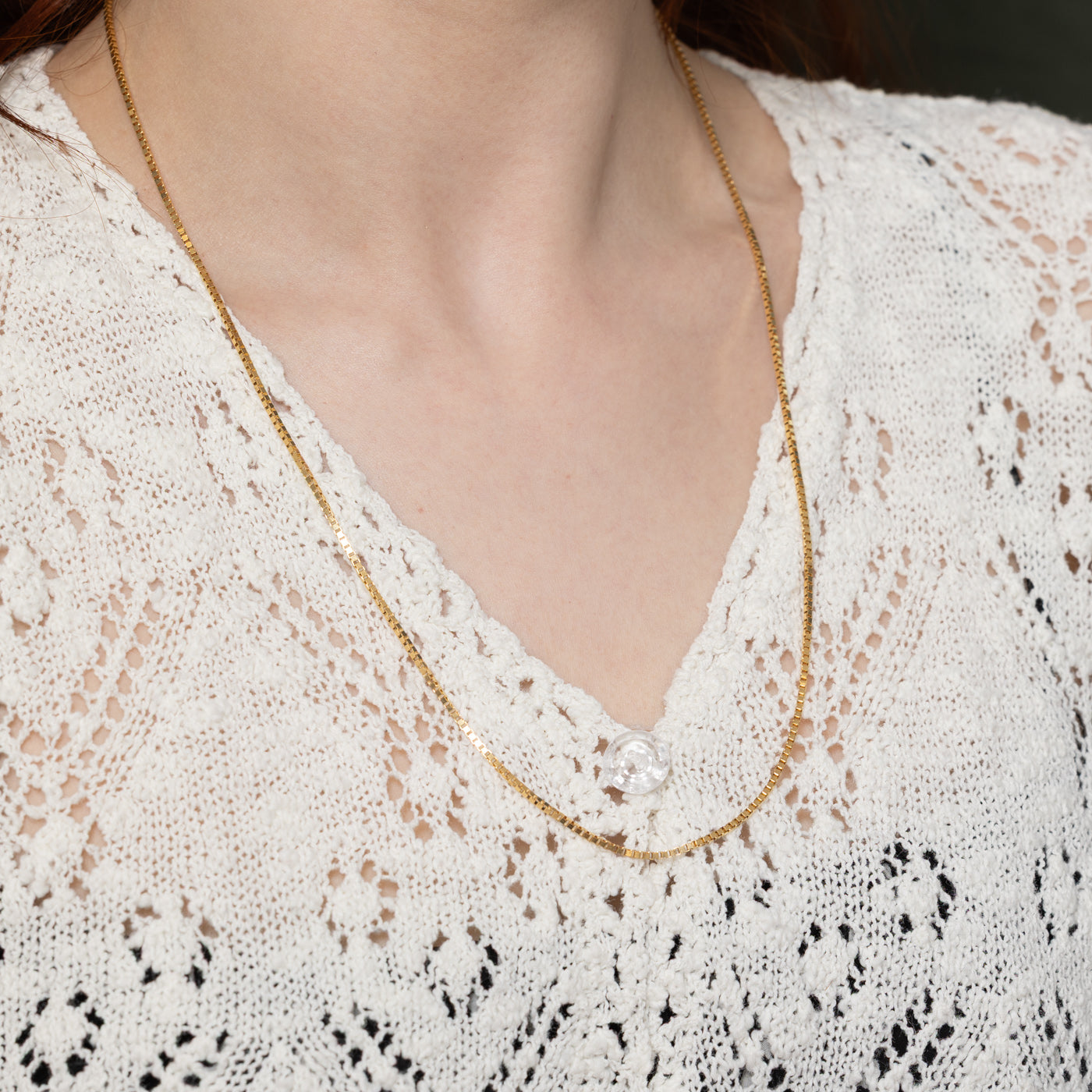 Italian 18K Yellow Gold Box Link Chain | 23.5"