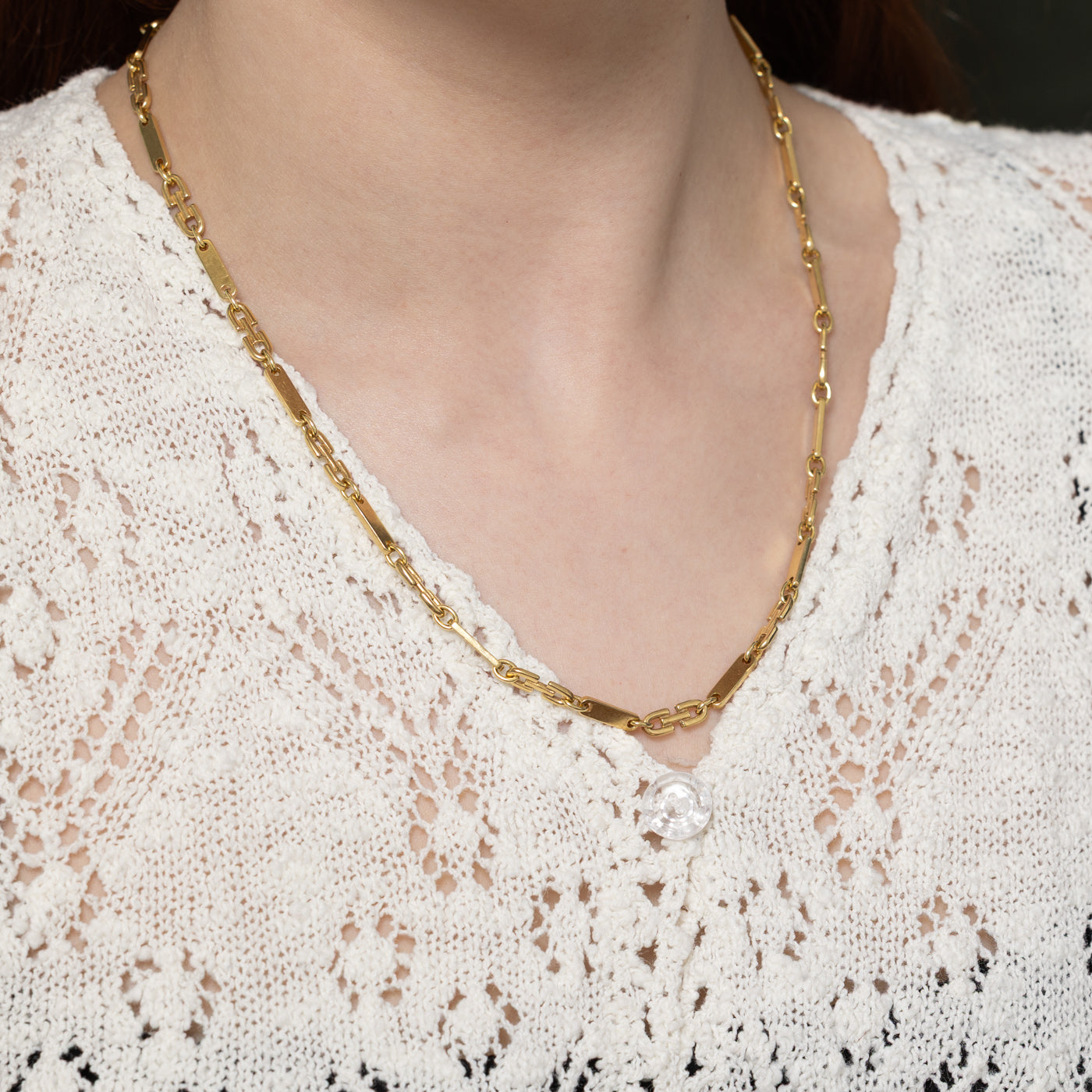 14K Yellow Gold Anchor Chain | 20"