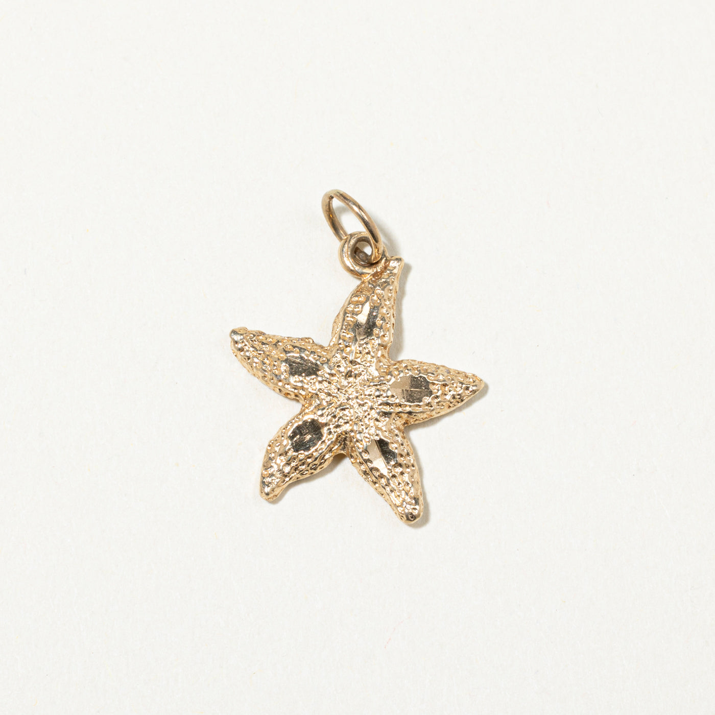 10k Yellow Gold Starfish Charm