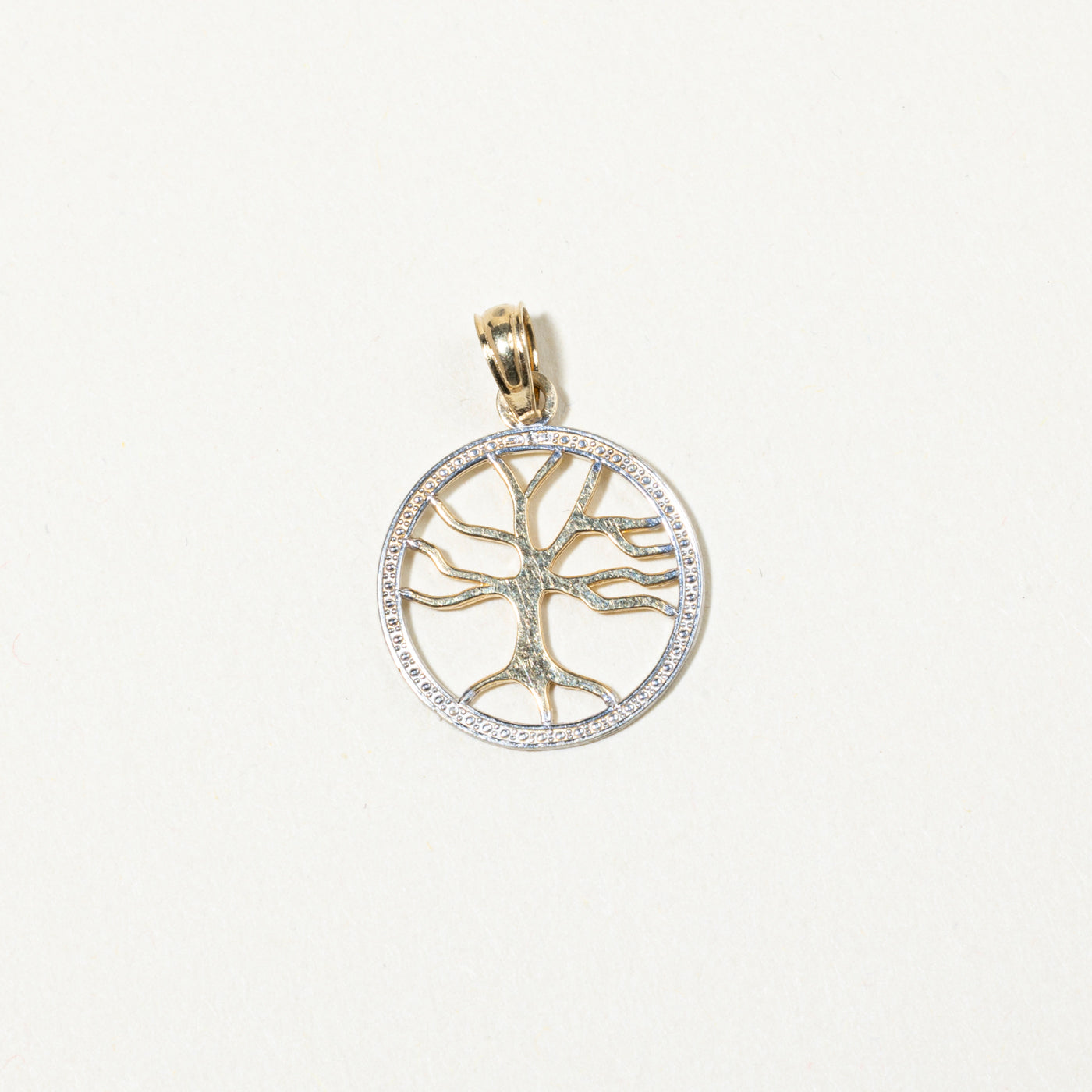 10k Yellow Gold Tree of Life Pendant