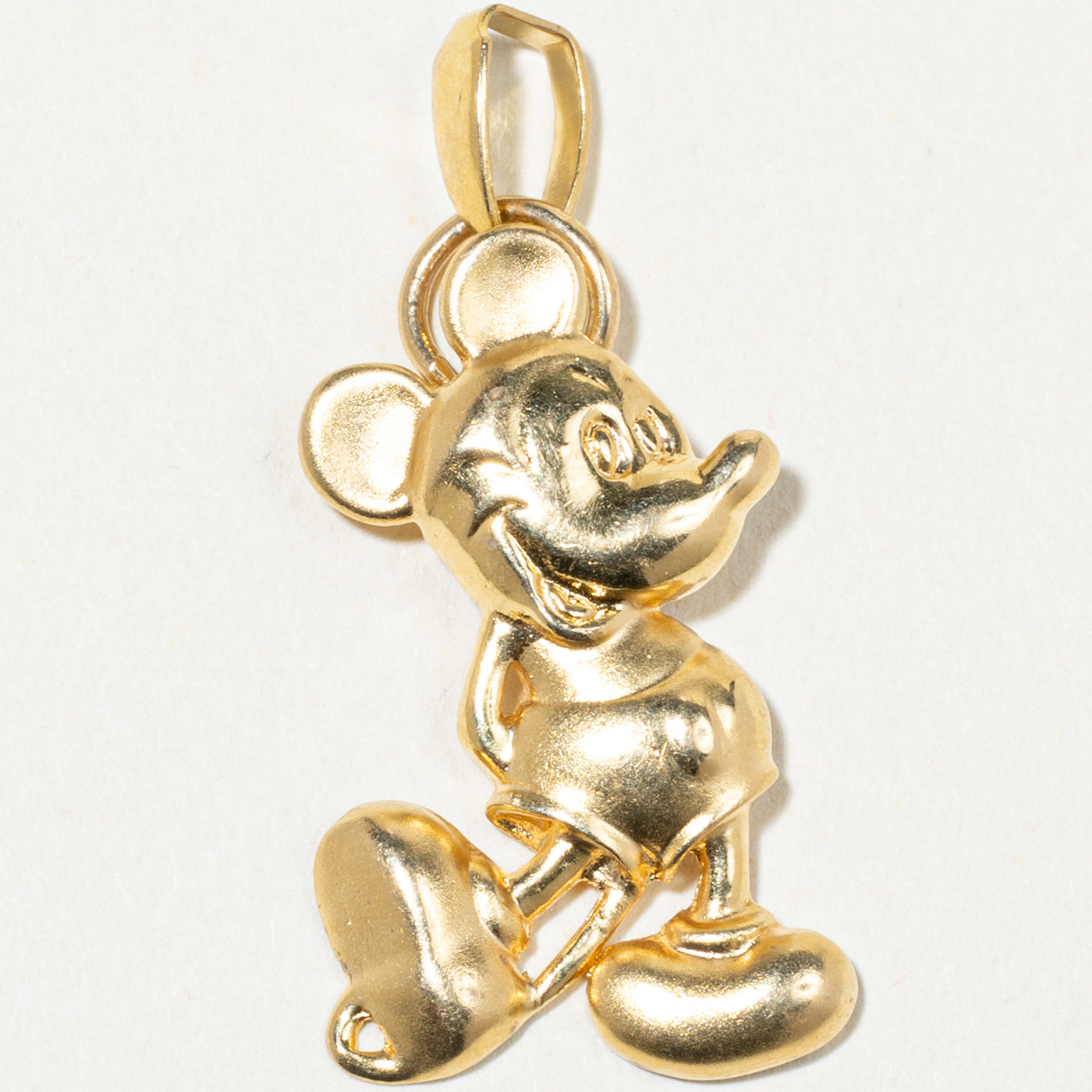 18k Yellow Gold Mickey Mouse Charm