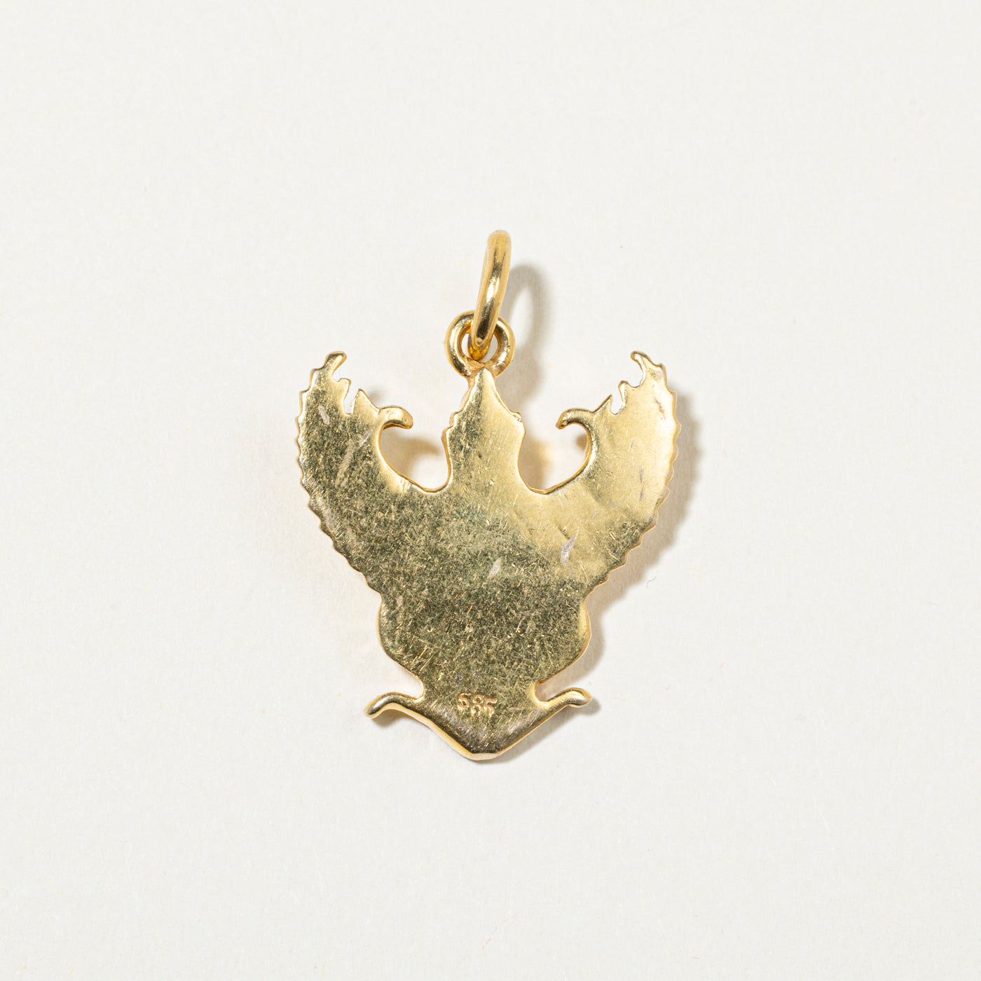 14k Yellow Gold Garuda Charm