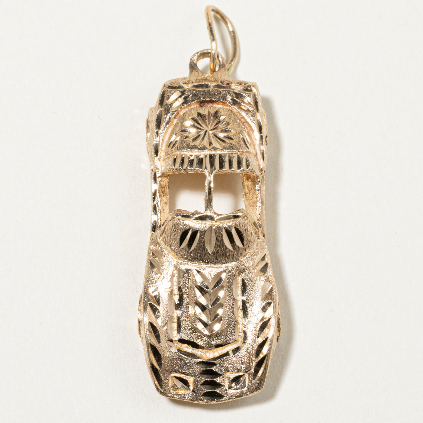 10k Yellow Gold Sports Car Charm