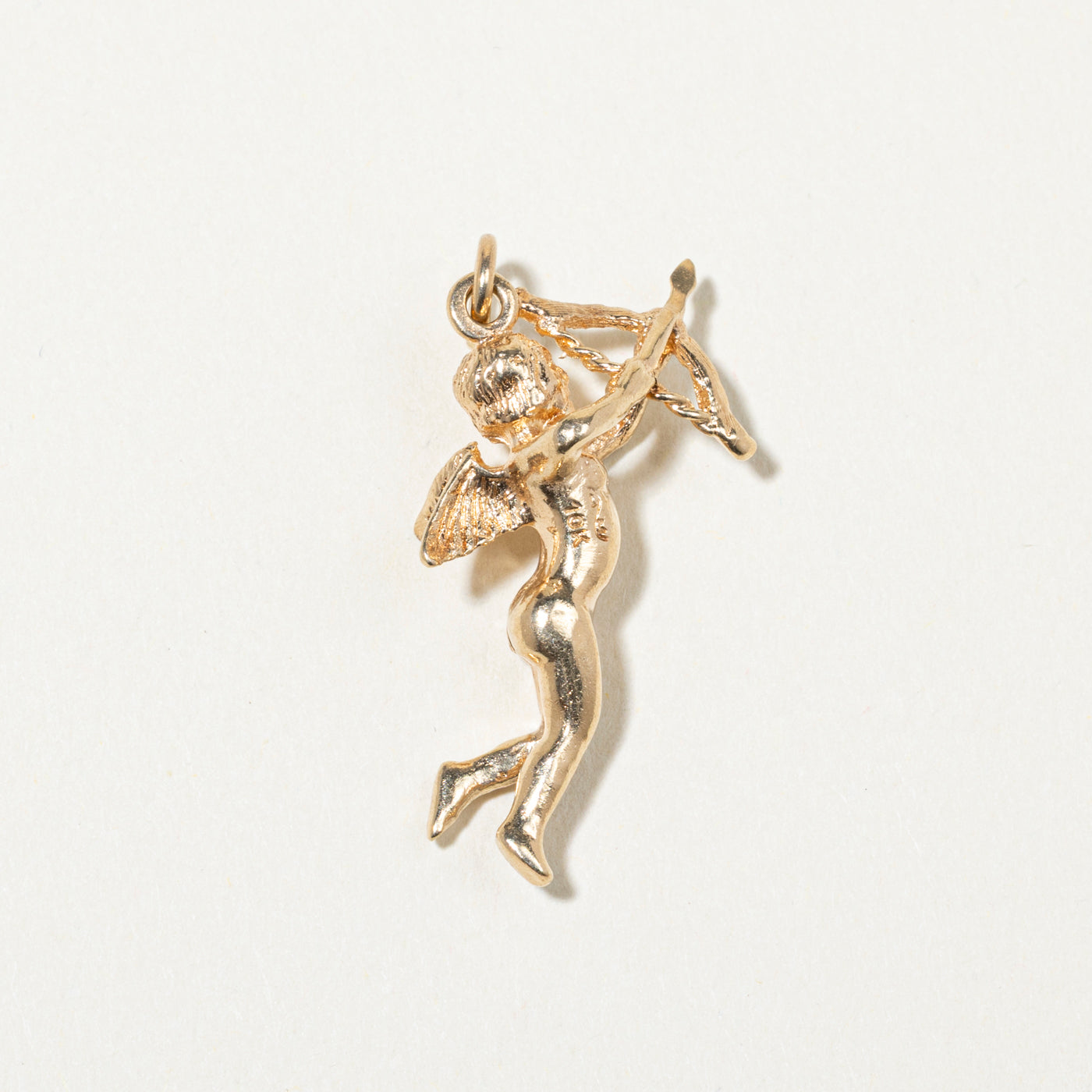 10k Yellow Gold Cupid Charm