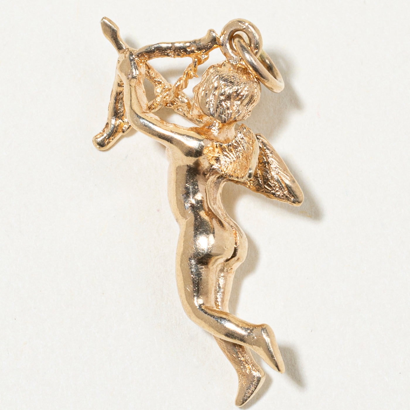10k Yellow Gold Cupid Charm