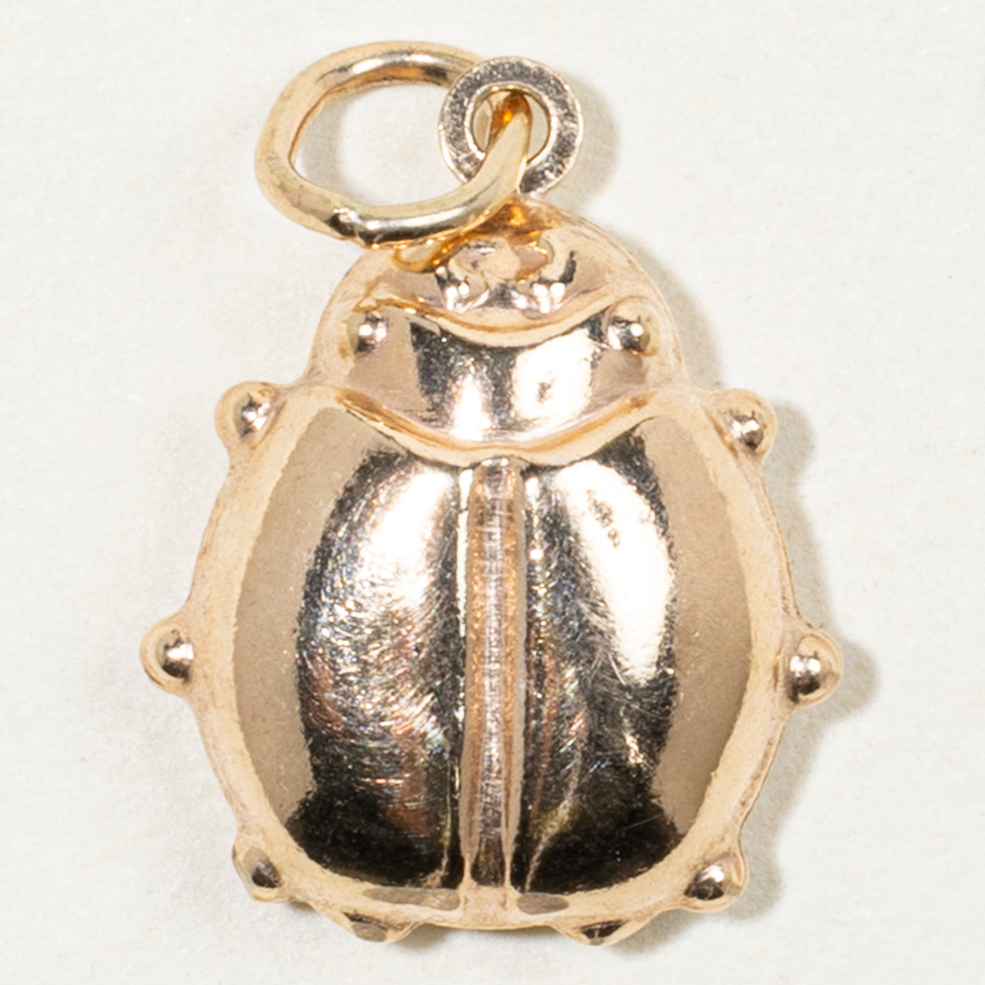 10k Yellow Gold Ladybug Charm
