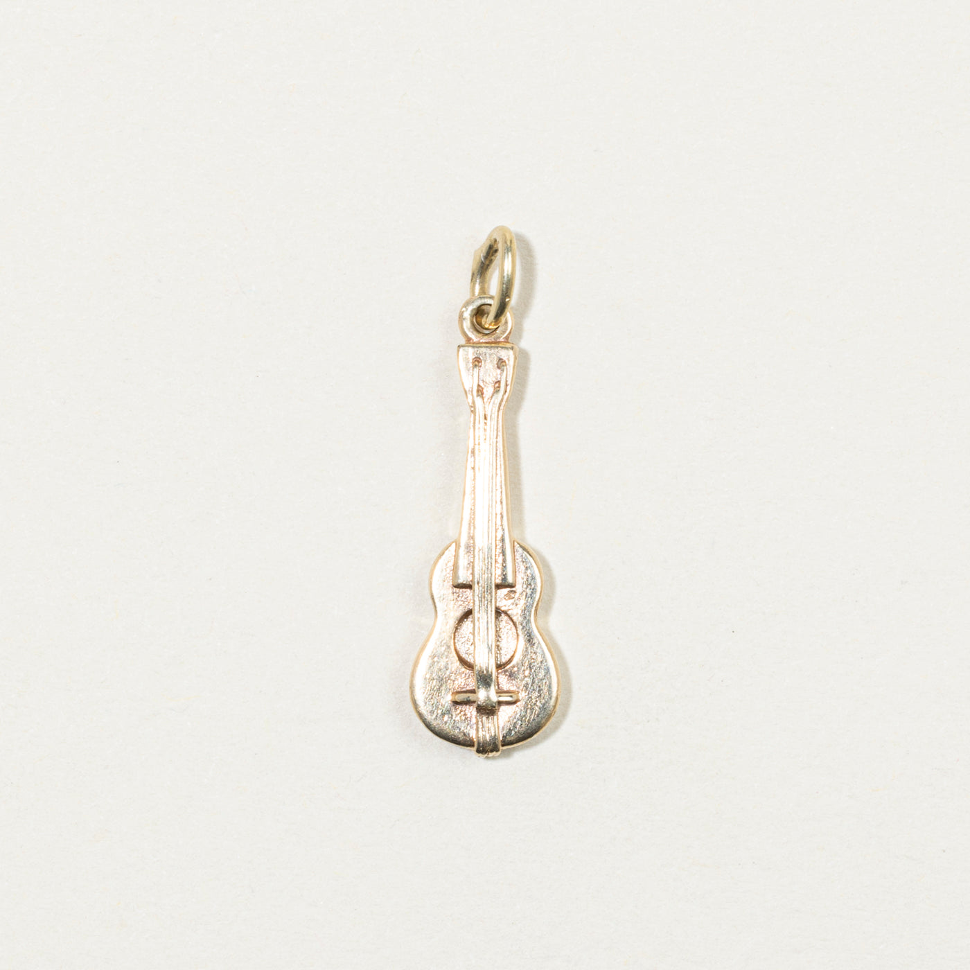 10k Yellow Gold Guitar Charm