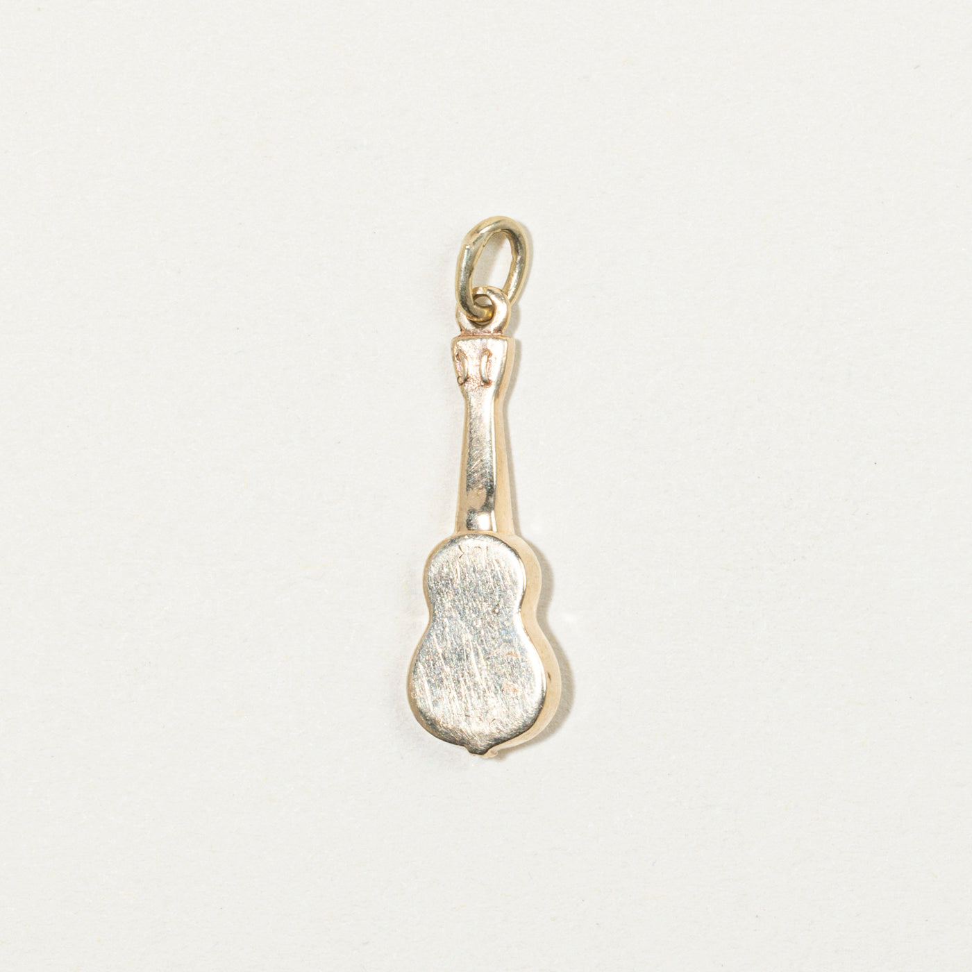 10k Yellow Gold Guitar Charm